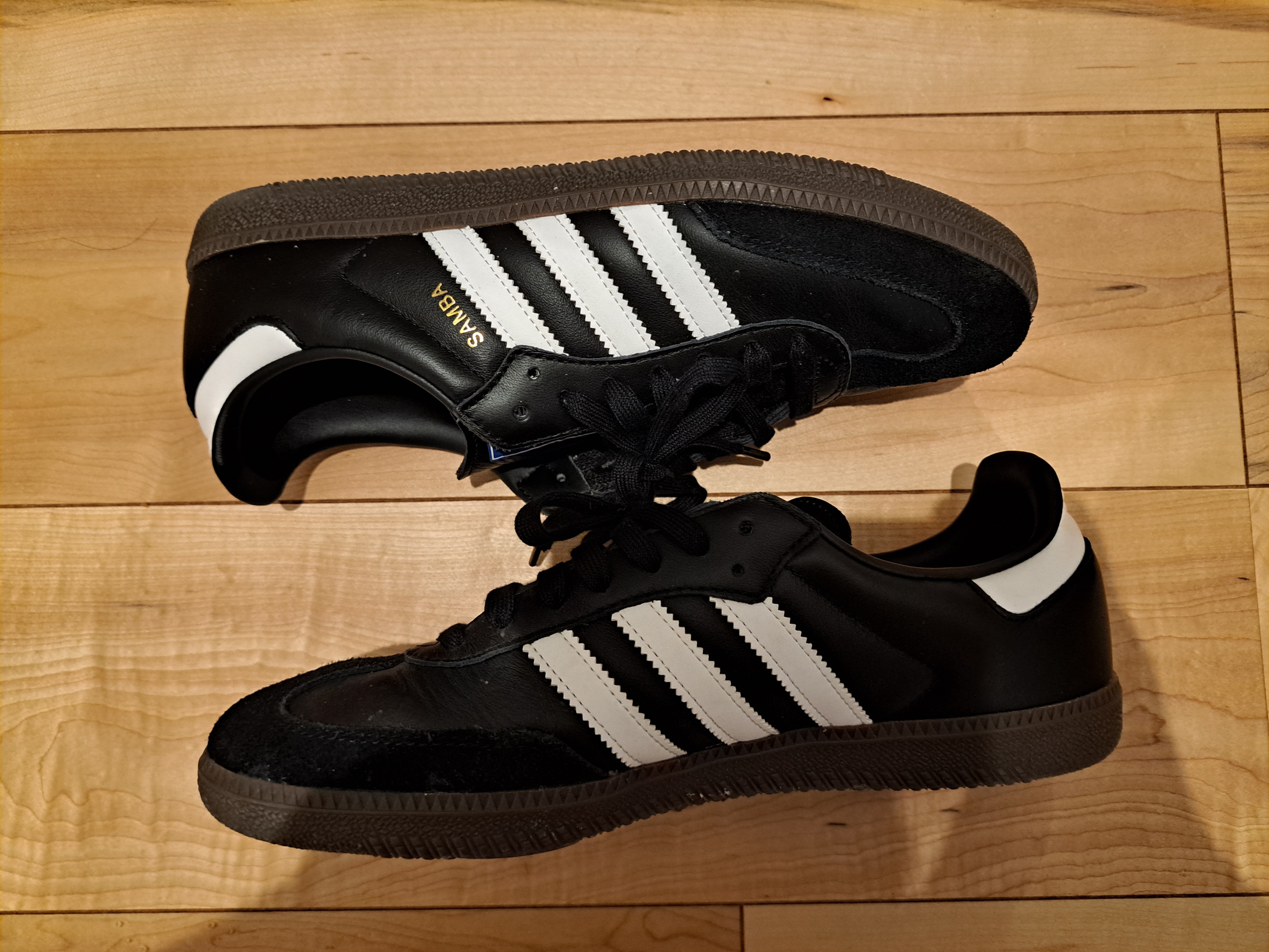 adidas Samba OG "Core Black/Cloud White/Gum"