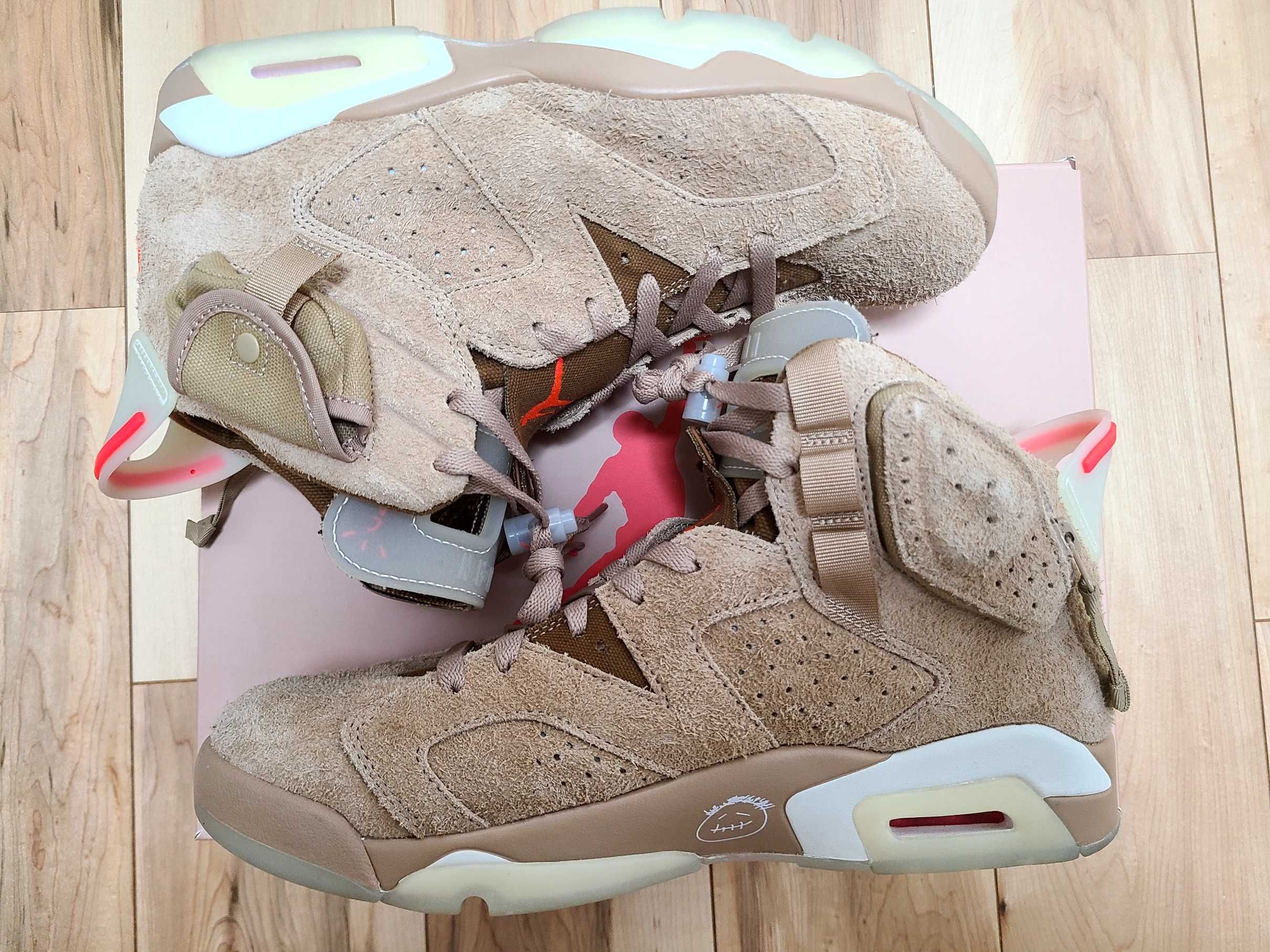 Travis Scott × Nike Air Jordan 6 "British Khaki"