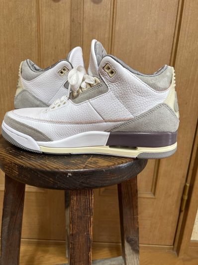 A Ma Maniere × Nike Women's Air Jordan 3 Retro SP "White/Medium Grey Violet Ore"