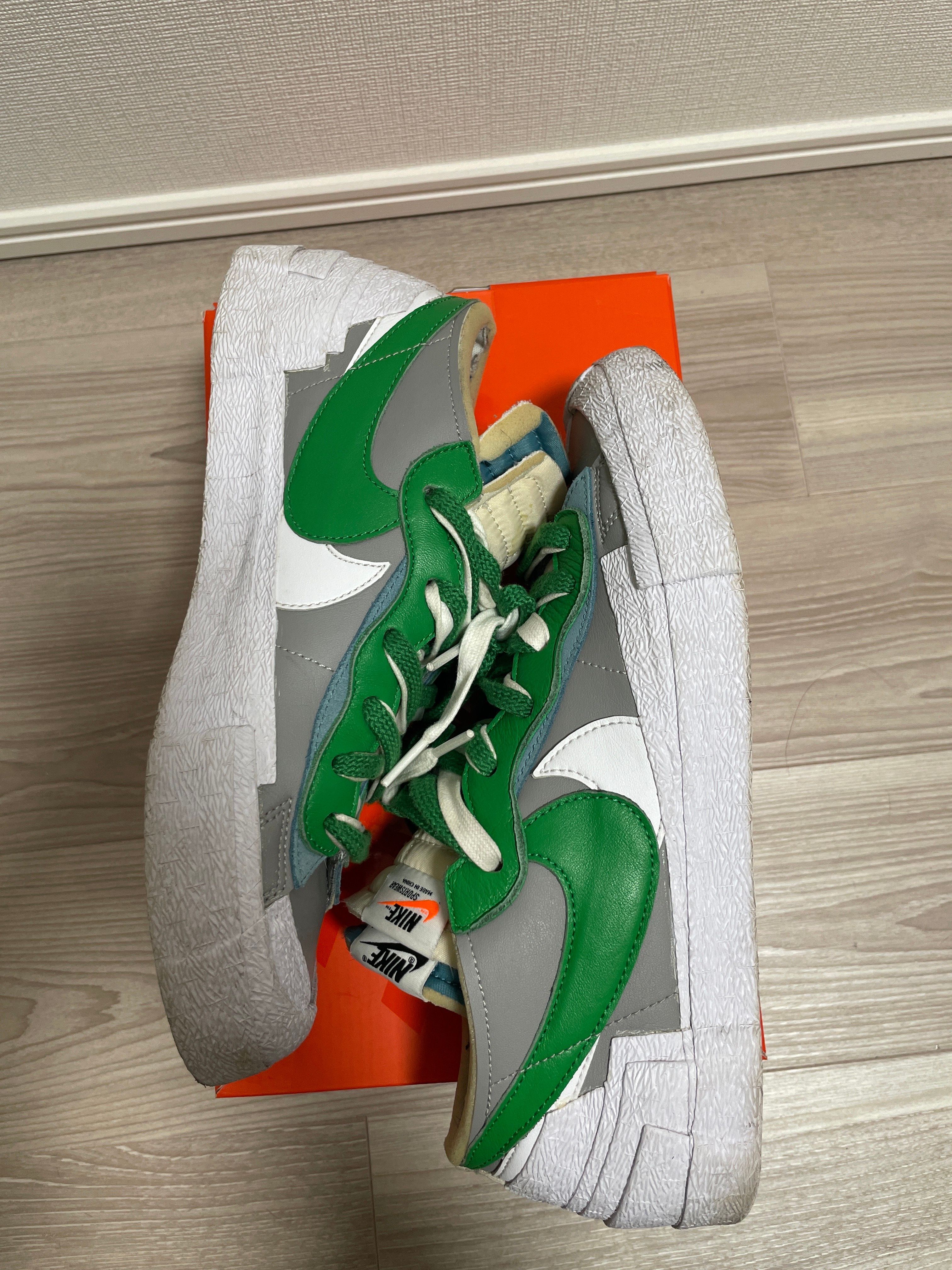 sacai × Nike Blazer Low "Classic Green"