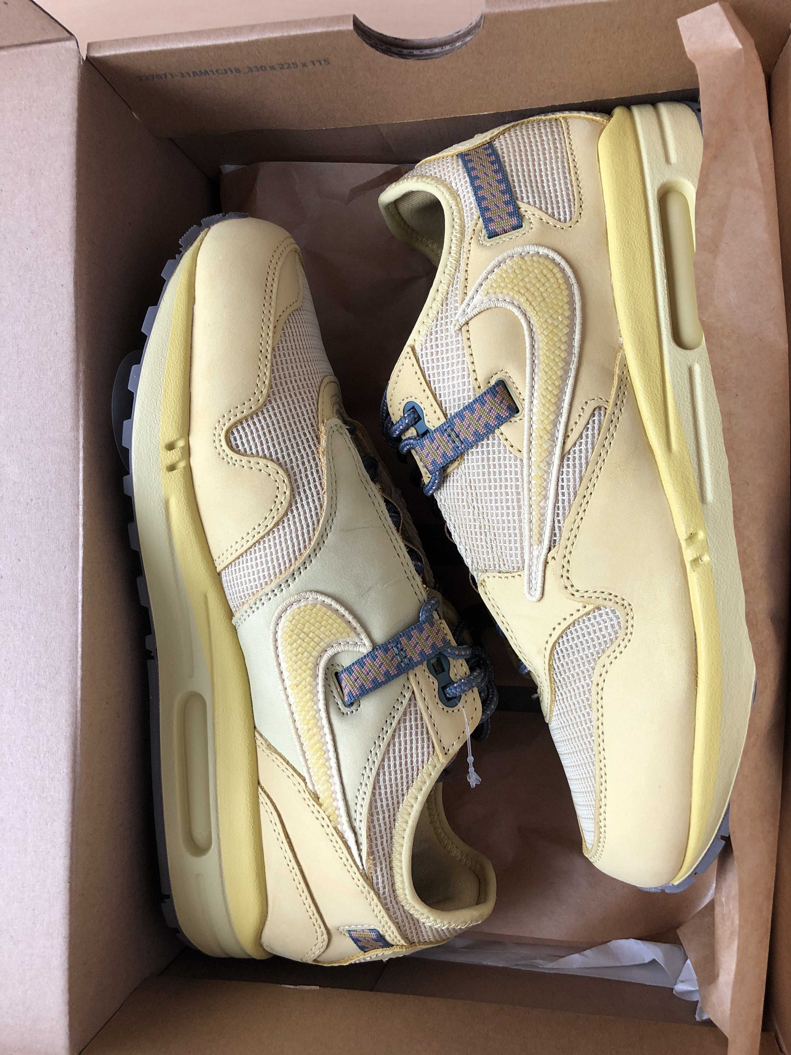 Travis Scott × Nike Air Max 1 "CACT.US Gold"