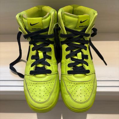 AMBUSH × NIKE DUNK HIGH "FLASH LIME"