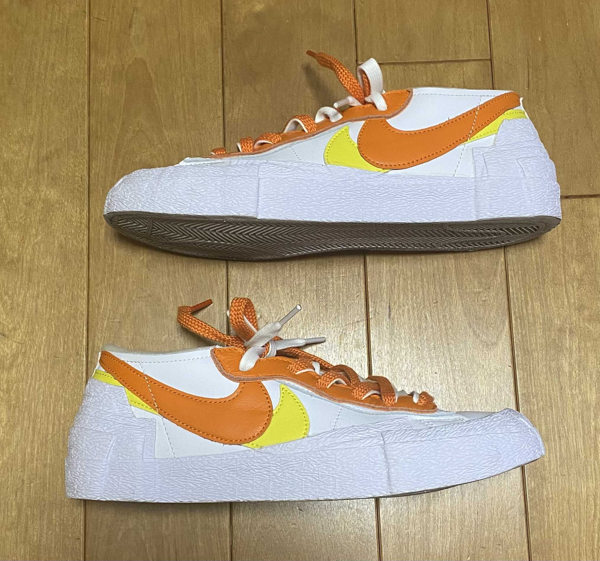 SACAI × NIKE BLAZER LOW "MAGMA ORANGE"