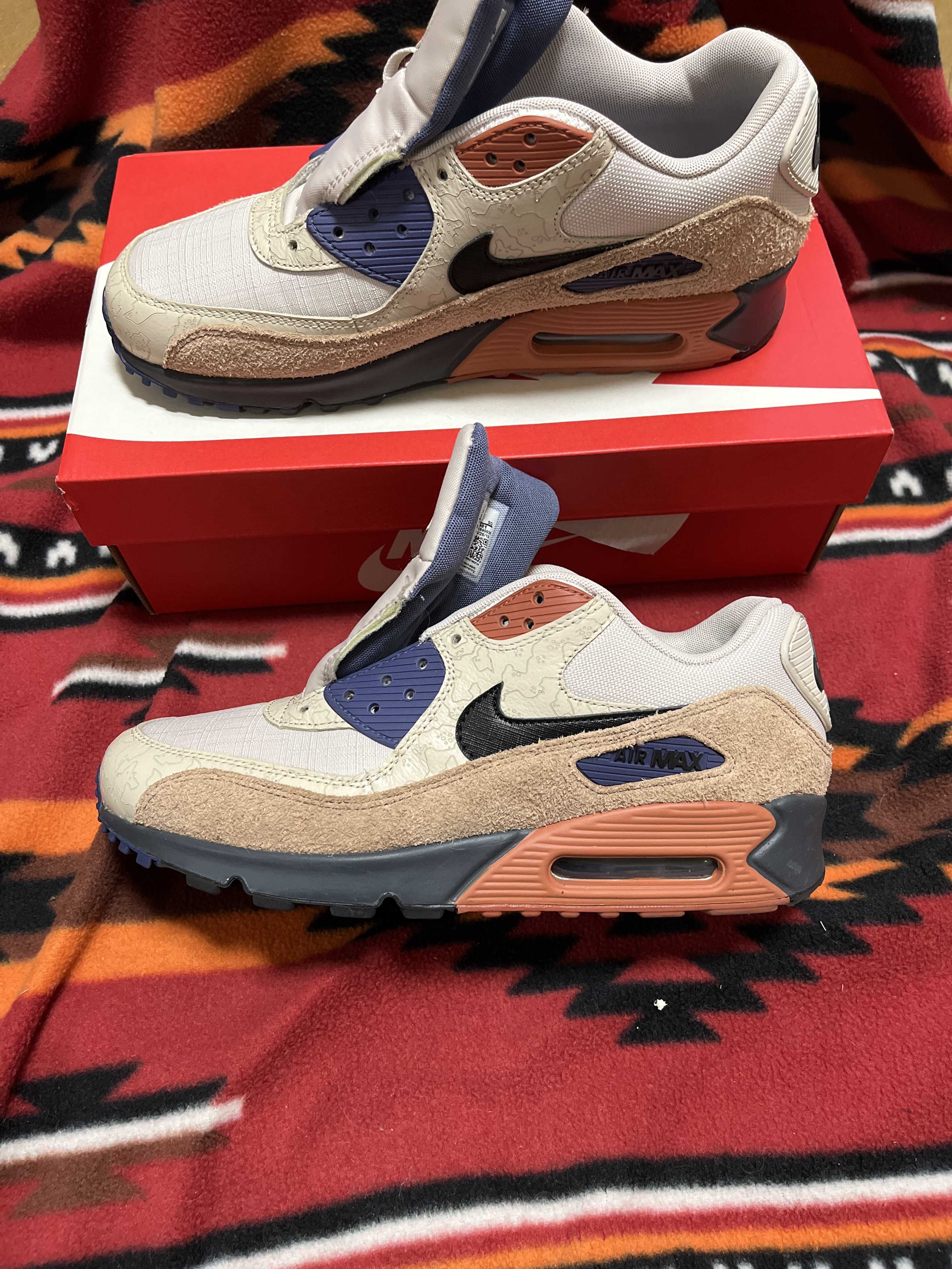 NIKE AIR MAX 90 DESERT SAND/BLACK