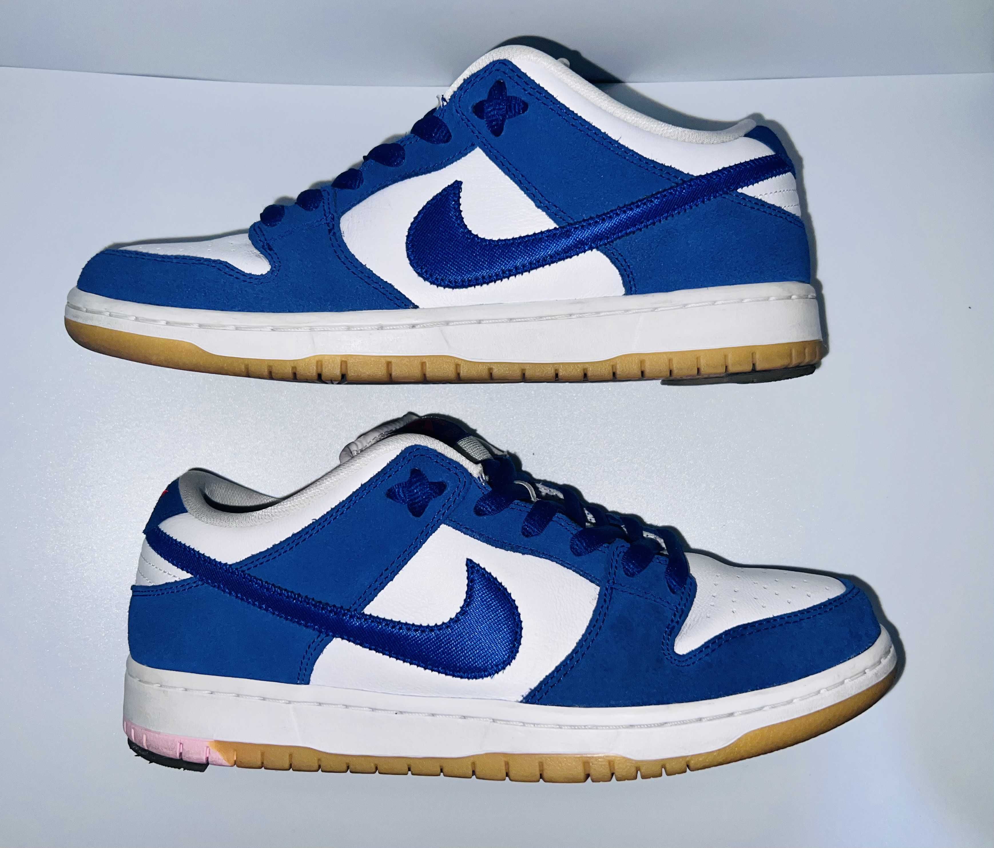 Nike SB Dunk Low "Los Angeles Dodgers/Deep Royal Blue"