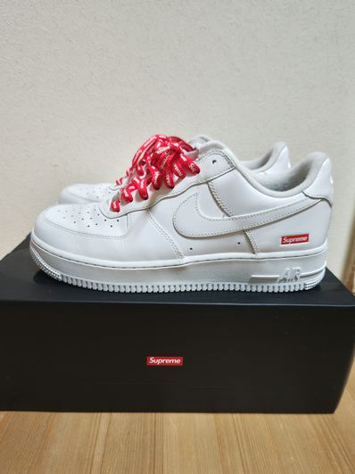 Supreme × Nike Air Force 1 Low "White"