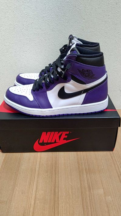Nike Air Jordan 1 Retro High OG "Court Purple White/Black" (2020)