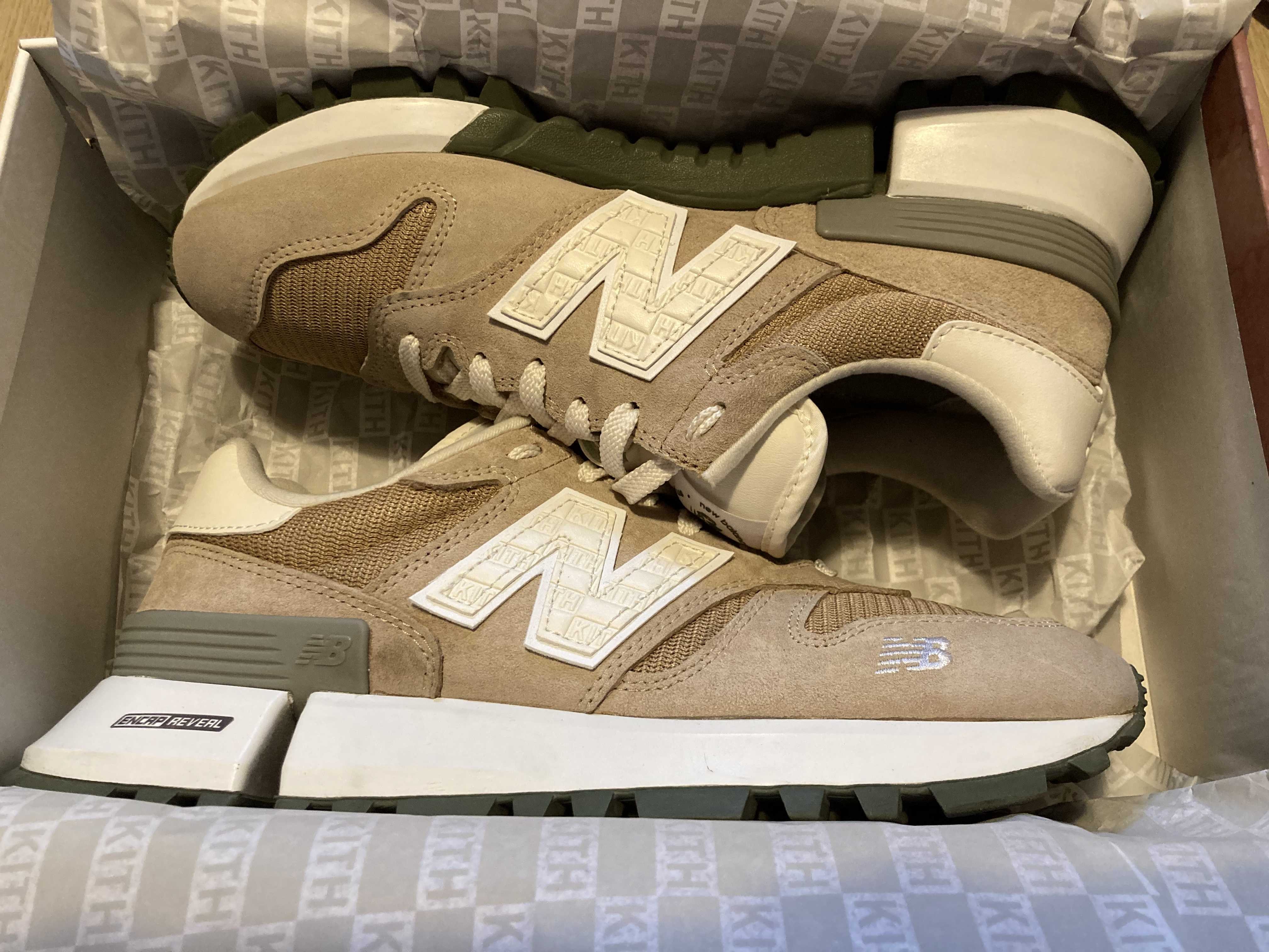 KITH × New Balance RC1300 10th Anniversary "White Pepper"