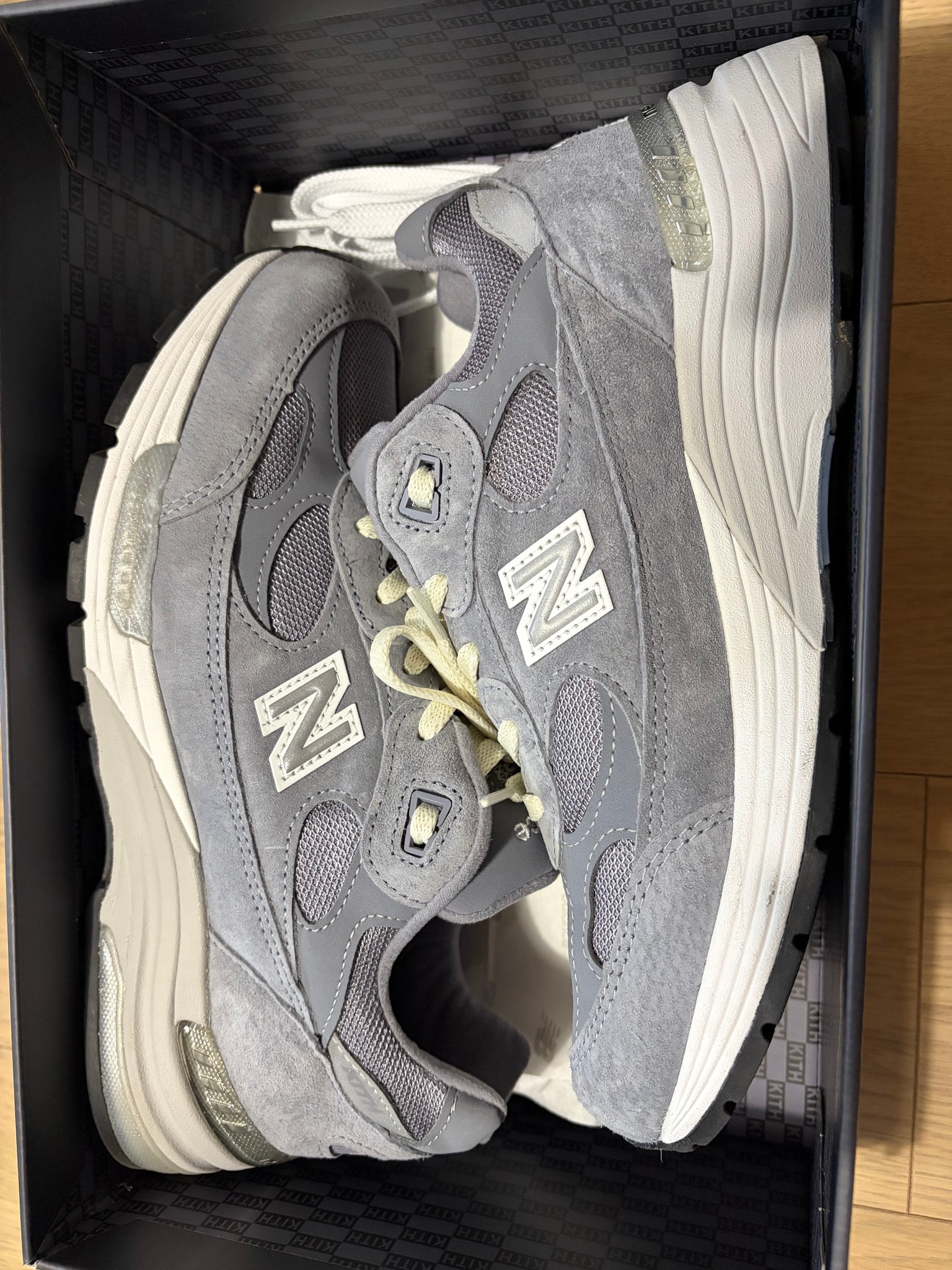 KITH × New Balance 992 Made in USA "Argon"