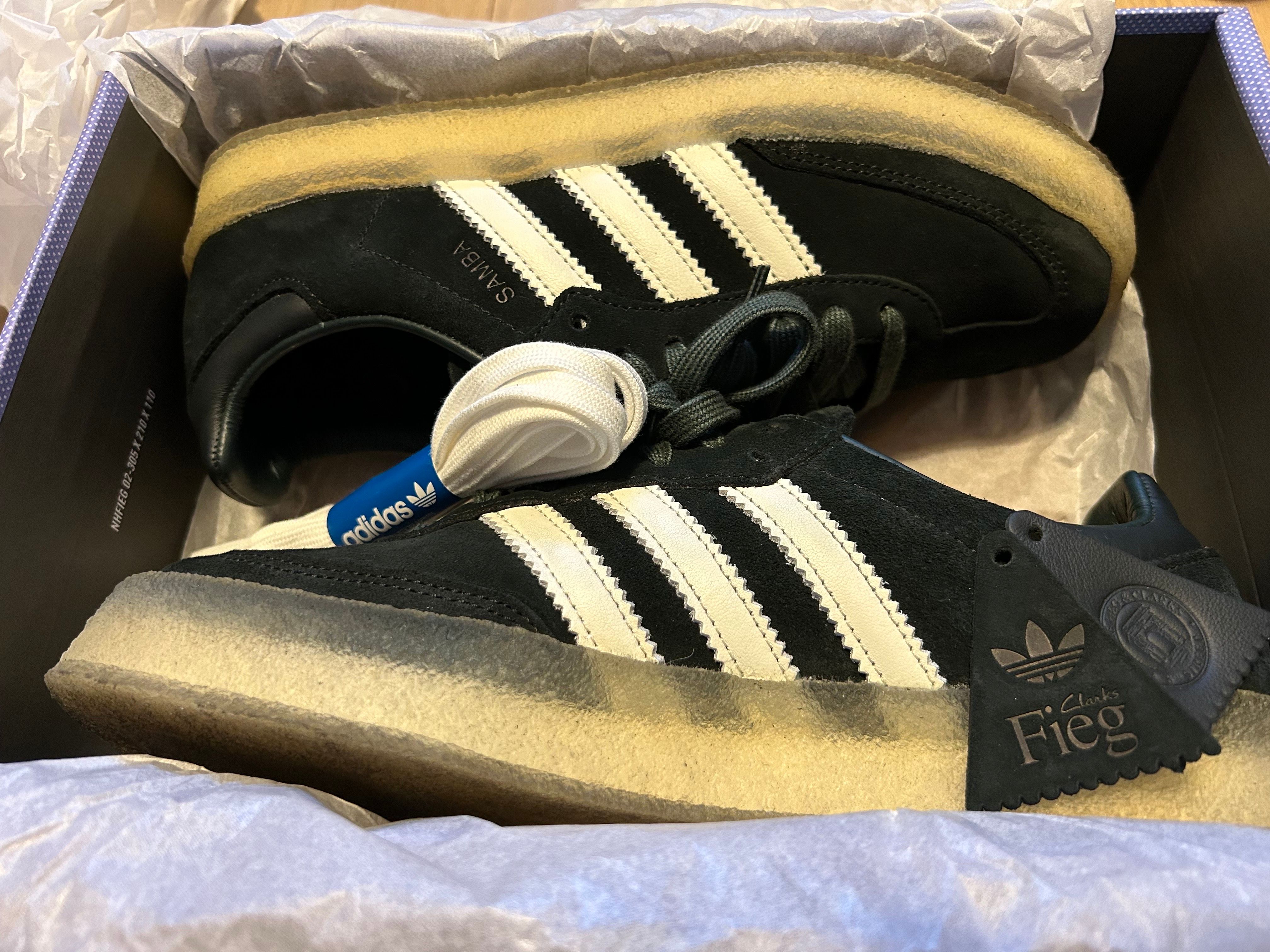 Ronnie Fieg × Clarks × adidas Samba "Shadow Green"