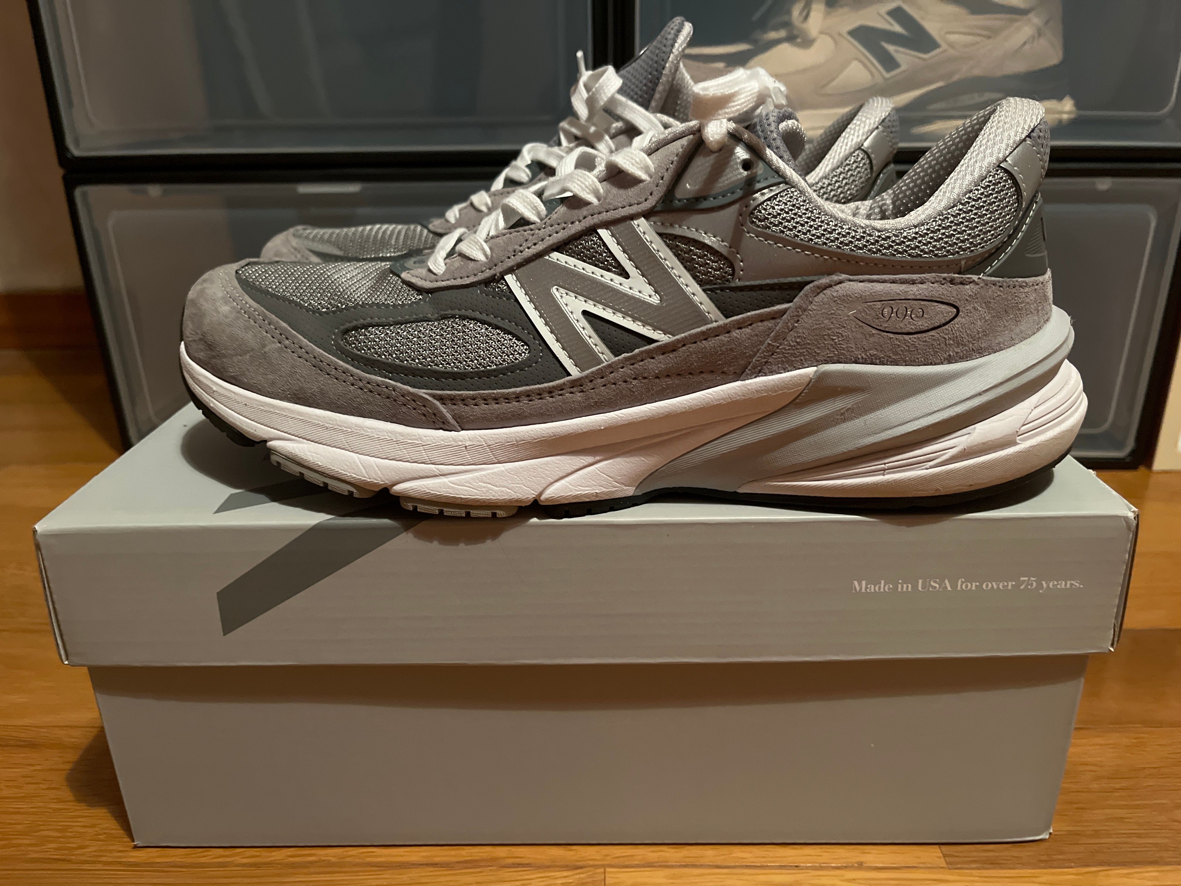 New Balance 990V6 "Gray" (Heel Logo NB)