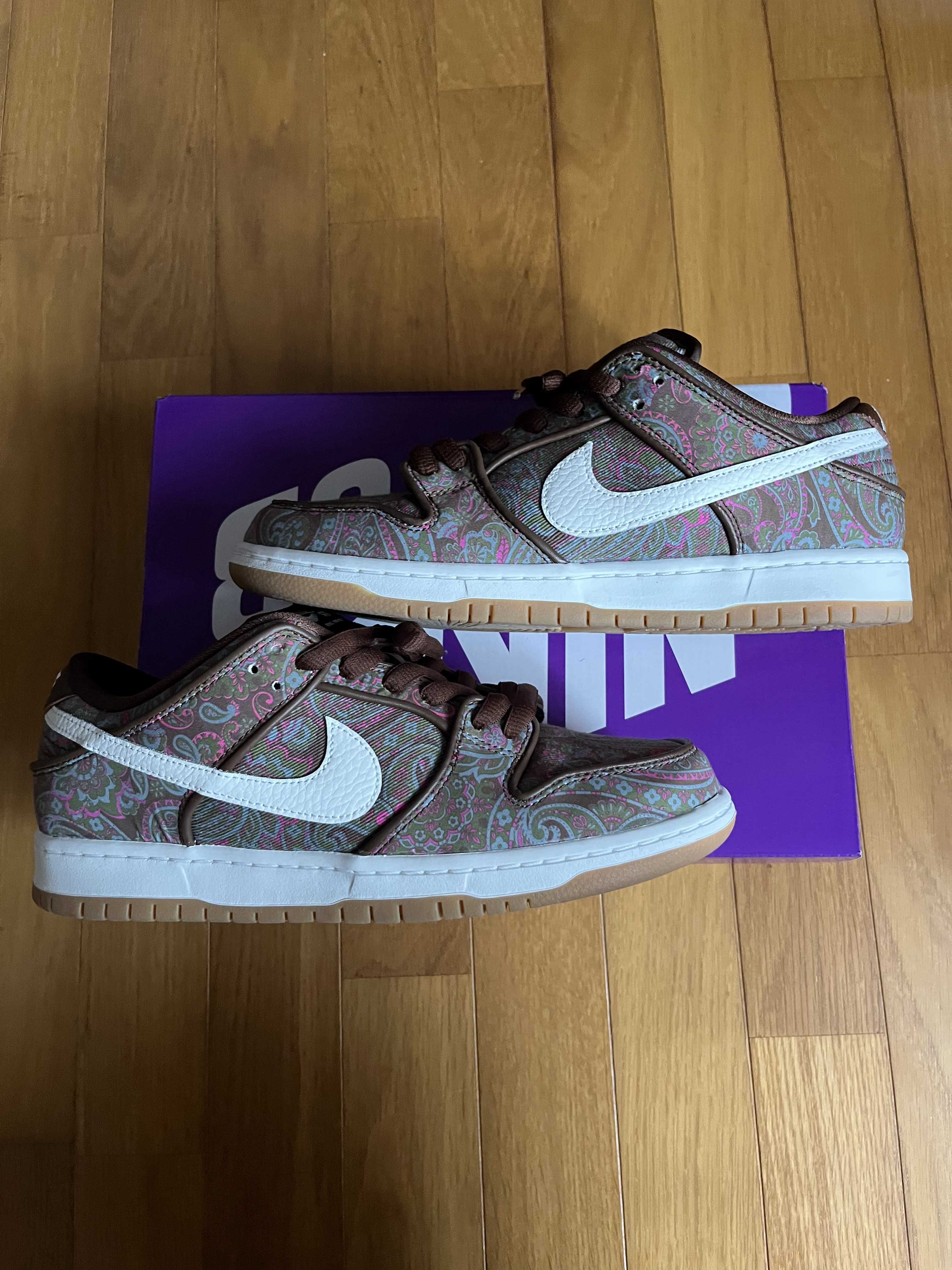 Nike SB Dunk Low PRM "Brown Paisley"