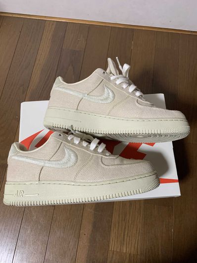 Stussy × Nike Air Force 1 Low "Fossil Stone"