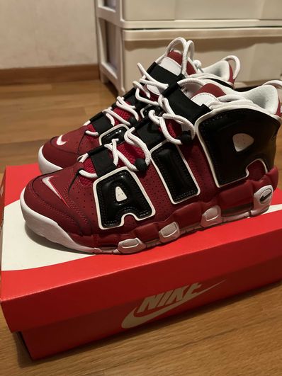 Nike Air More Uptempo ’96 "Black and Varsity Red" (2021)
