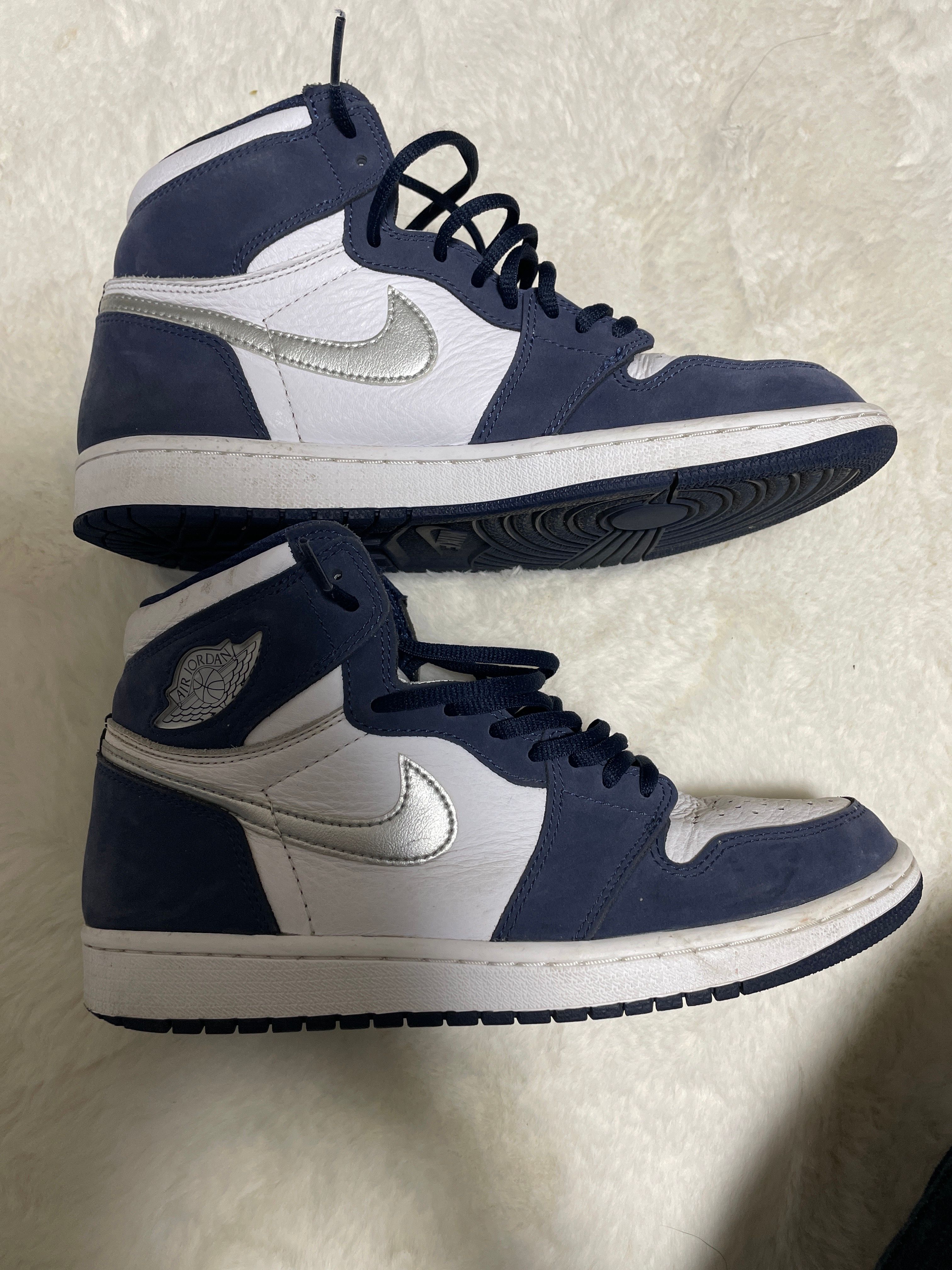 Nike Air Jordan 1 High OG CO.JP "White/Midnight Navy" (2020)(ブリーフケースなし)