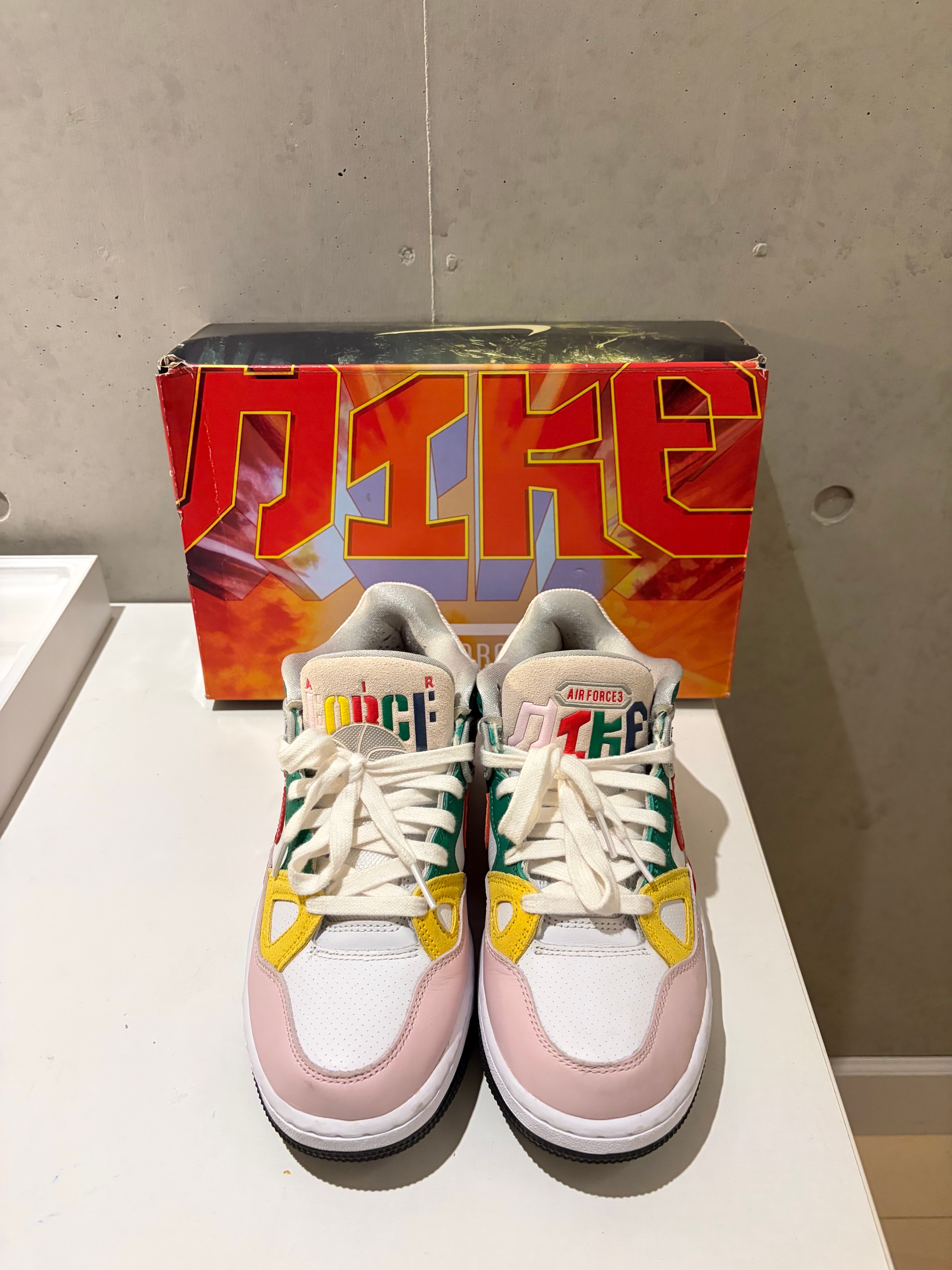 ニゴー × ナイキ エアフォース3 ロー SP "ホワイト" (NIGOヒールロゴ)