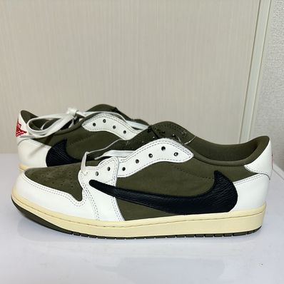 Travis Scott × Nike Air Jordan 1 Low OG SP "Reverse Olive"