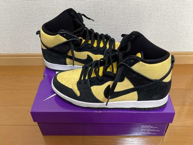 NIKE SB DUNK HIGH "MAIZE AND BLACK"