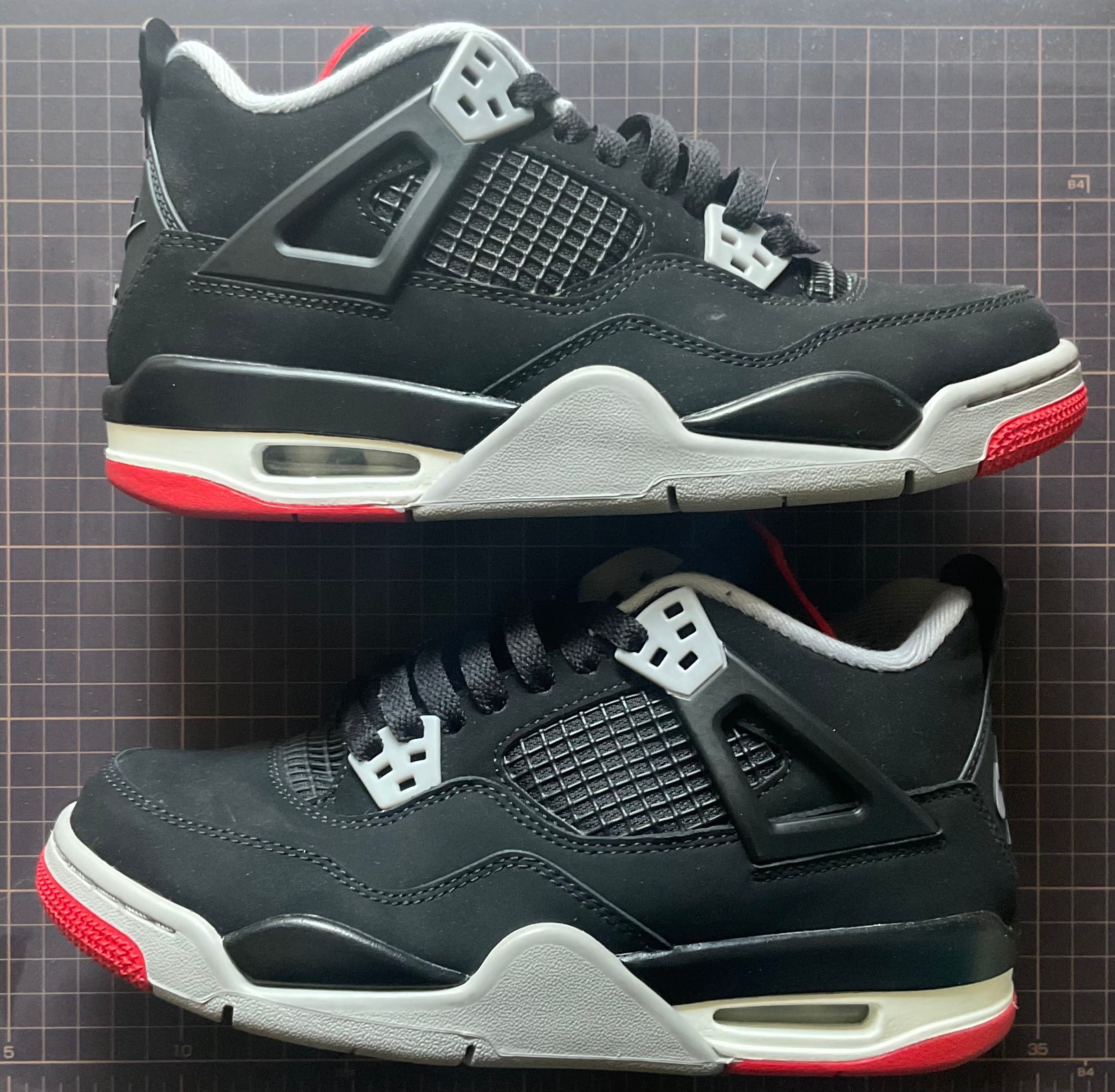 Nike GS Air Jordan 4 Retro "Bred" (2019)