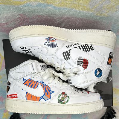 Af1 sales supreme nba