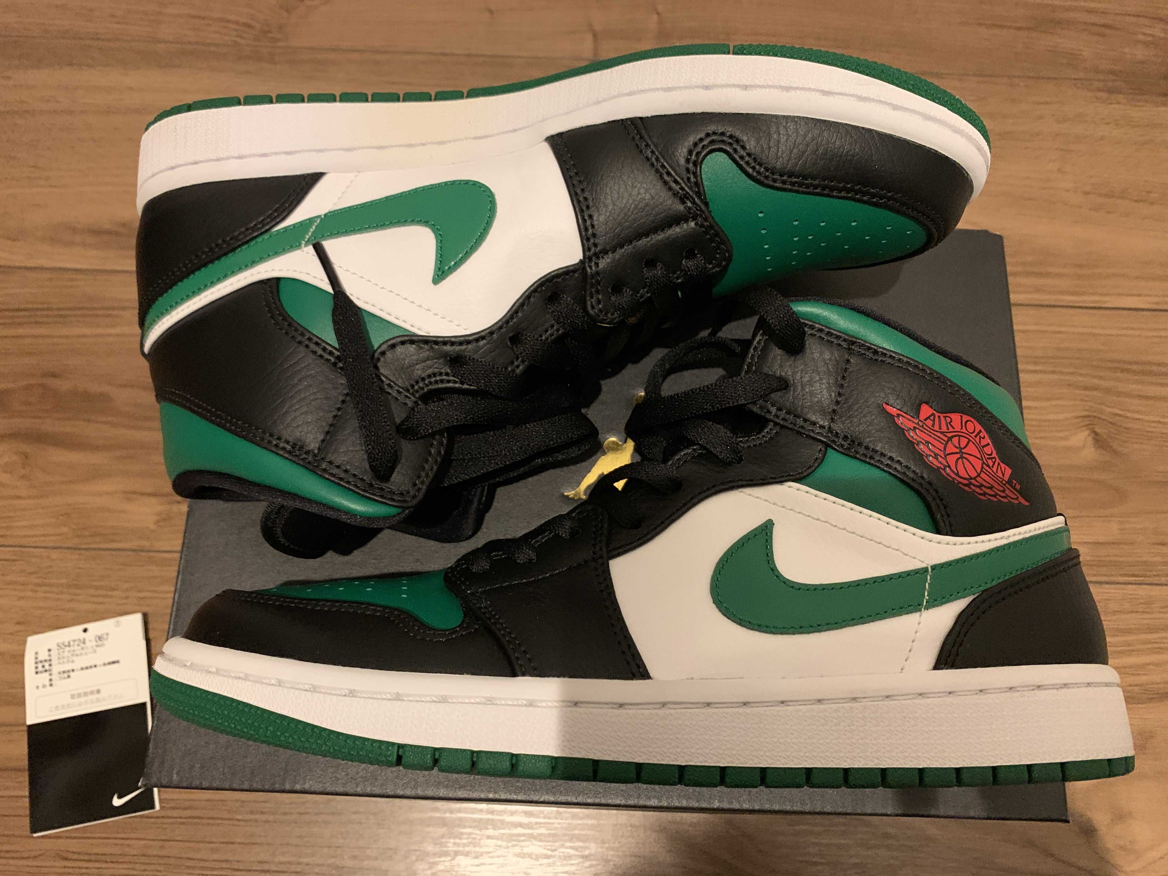 NIKE AIR JORDAN 1 MID "PINE GREEN"