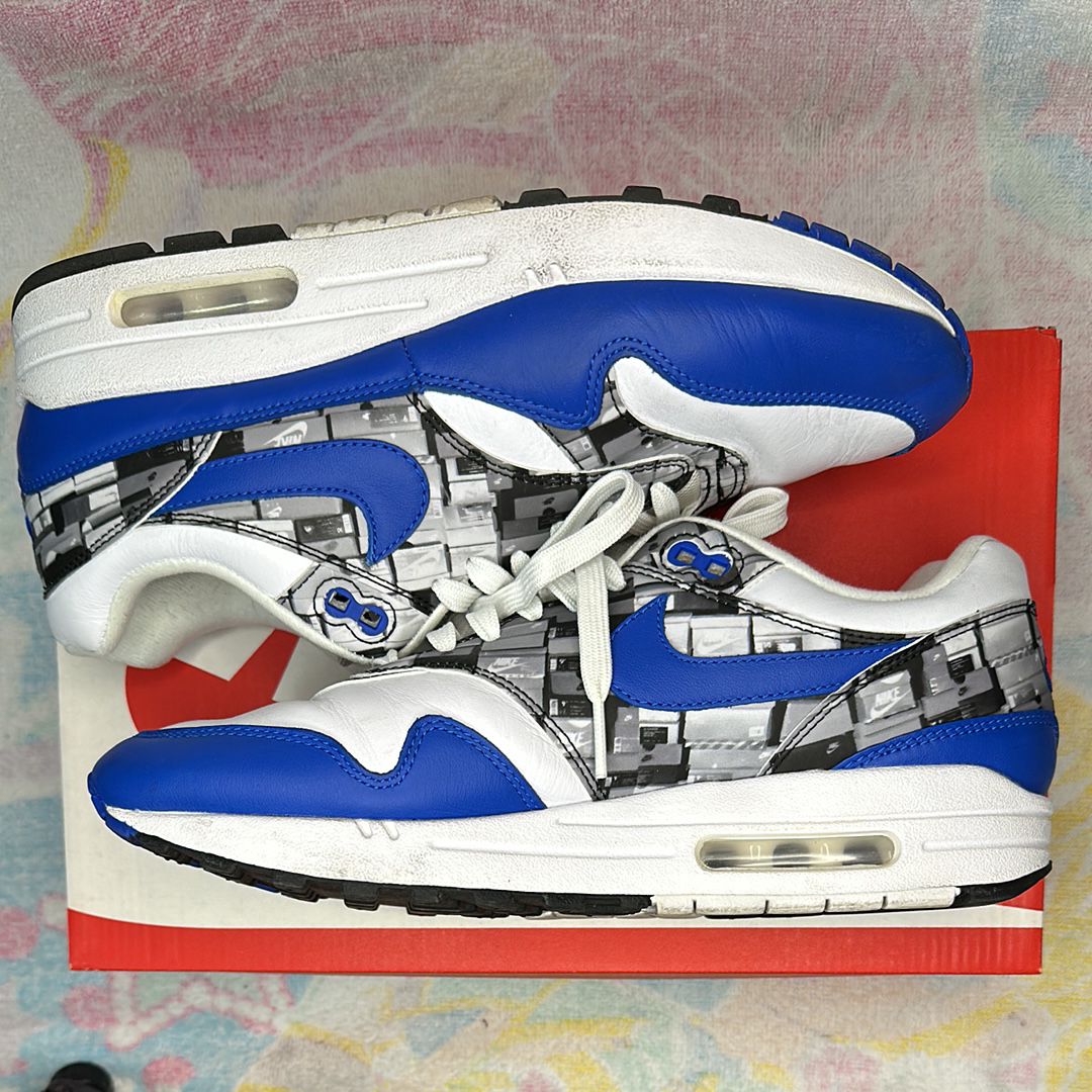 atmos × Nike Air Max 1 Blue "We Love Nike"