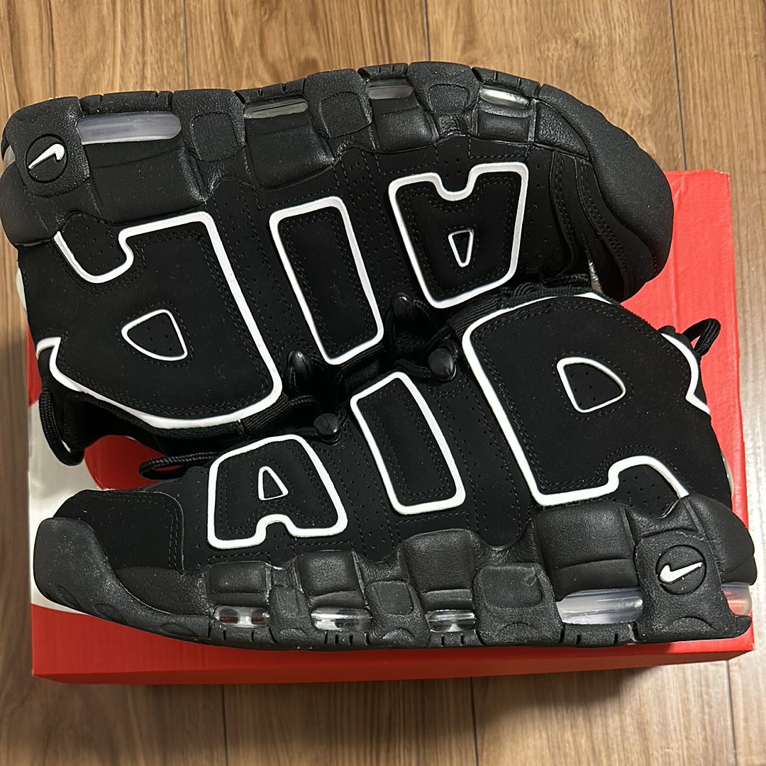 NIKE AIR MORE UPTEMPO "BLACK/WHITE"(2016)