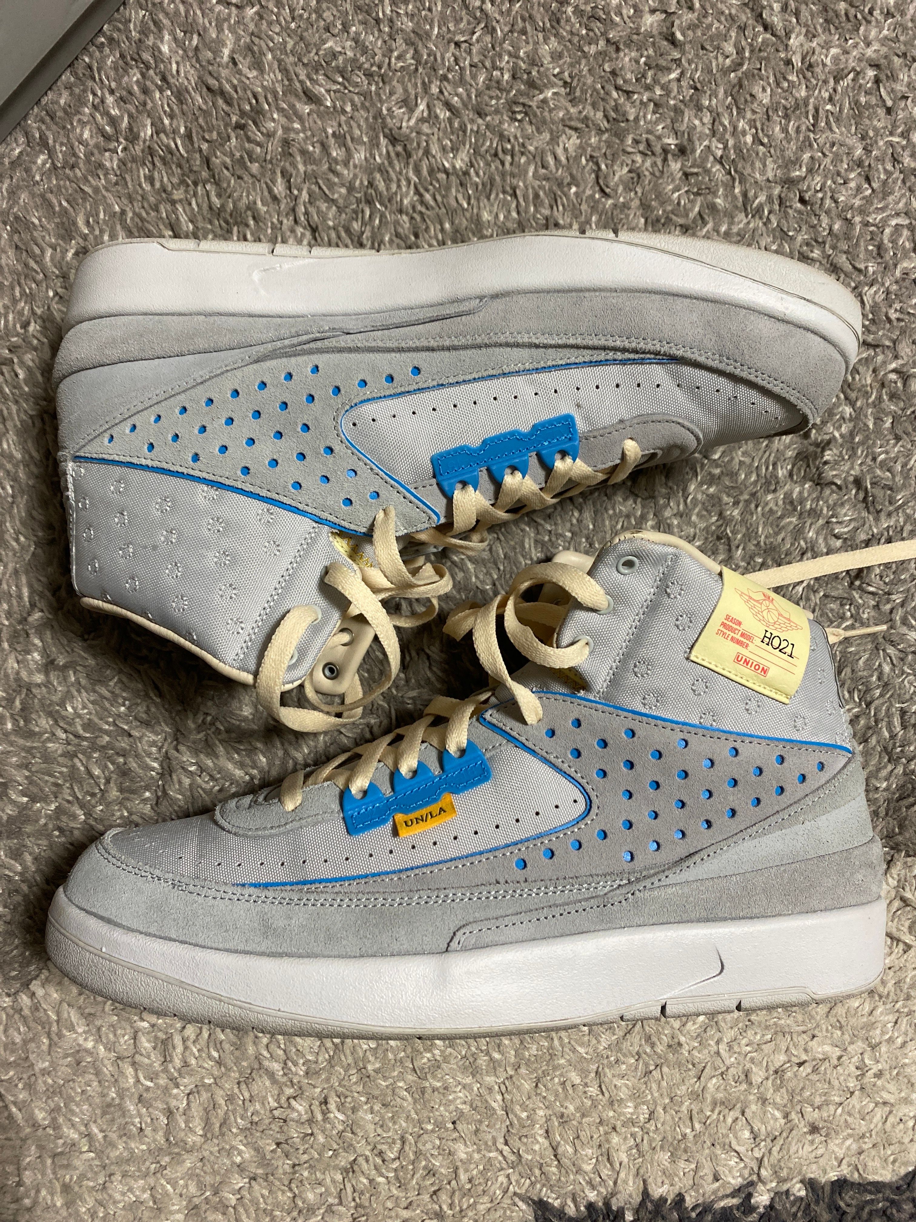 UNION × Nike Air Jordan 2 "Grey Fog"
