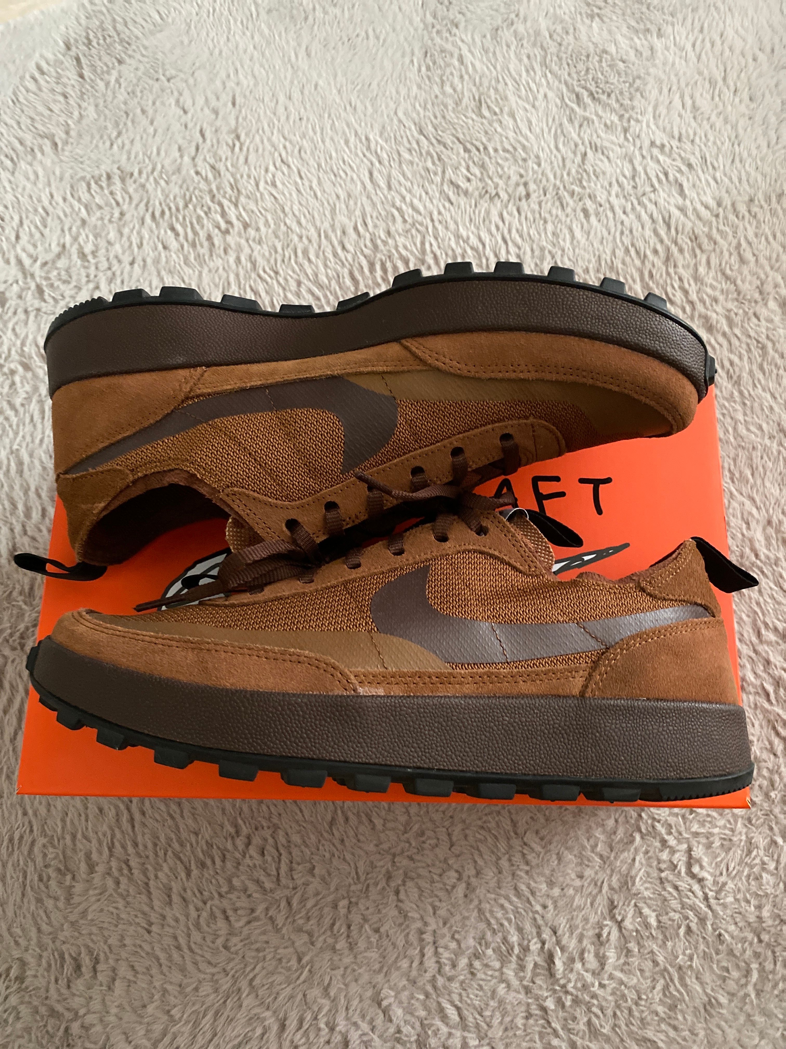 Tom Sachs × NikeCraft Women's General Purpose Shoe "Brown"