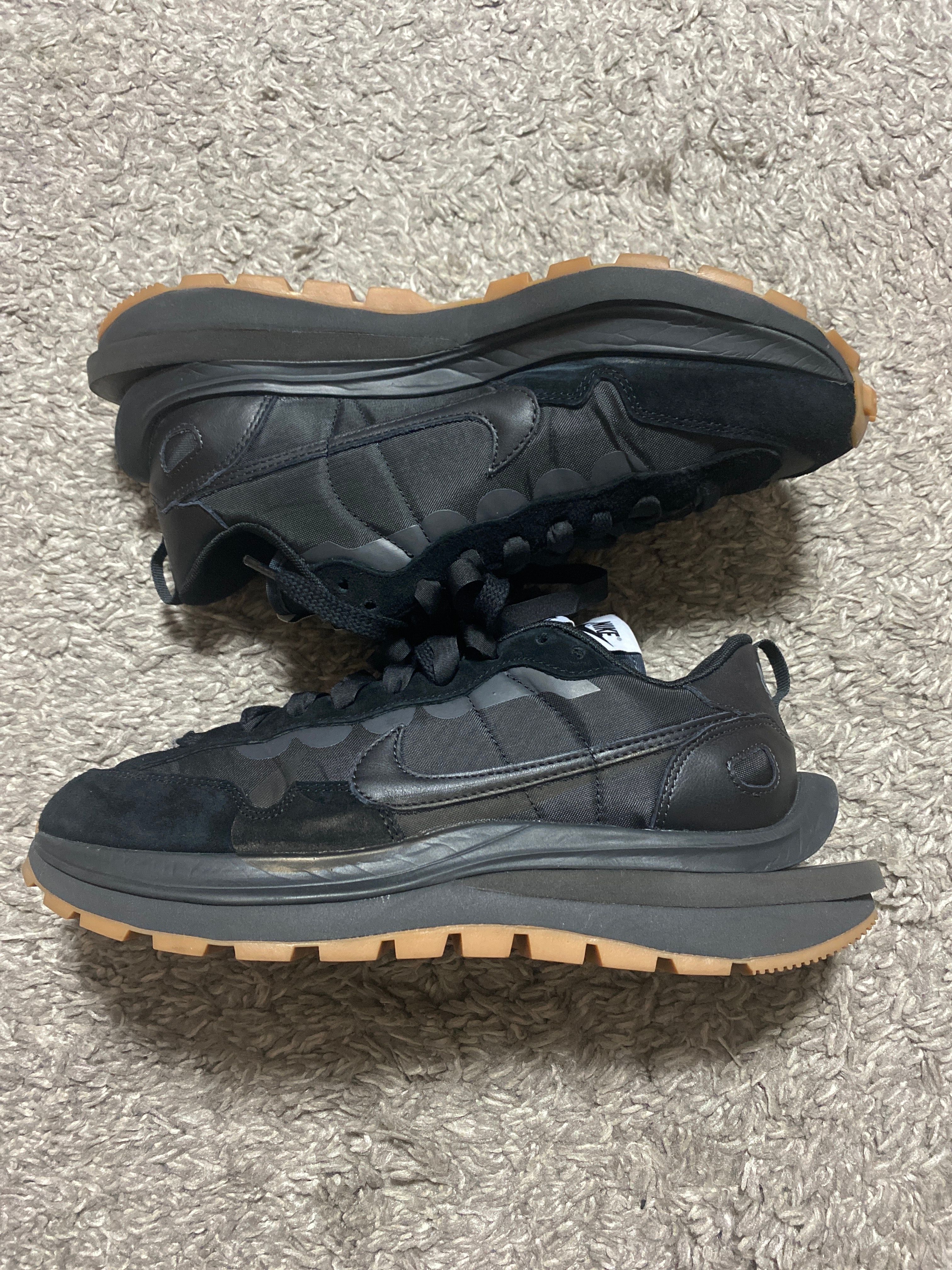 sacai × Nike VaporWaffle "Black Gum"