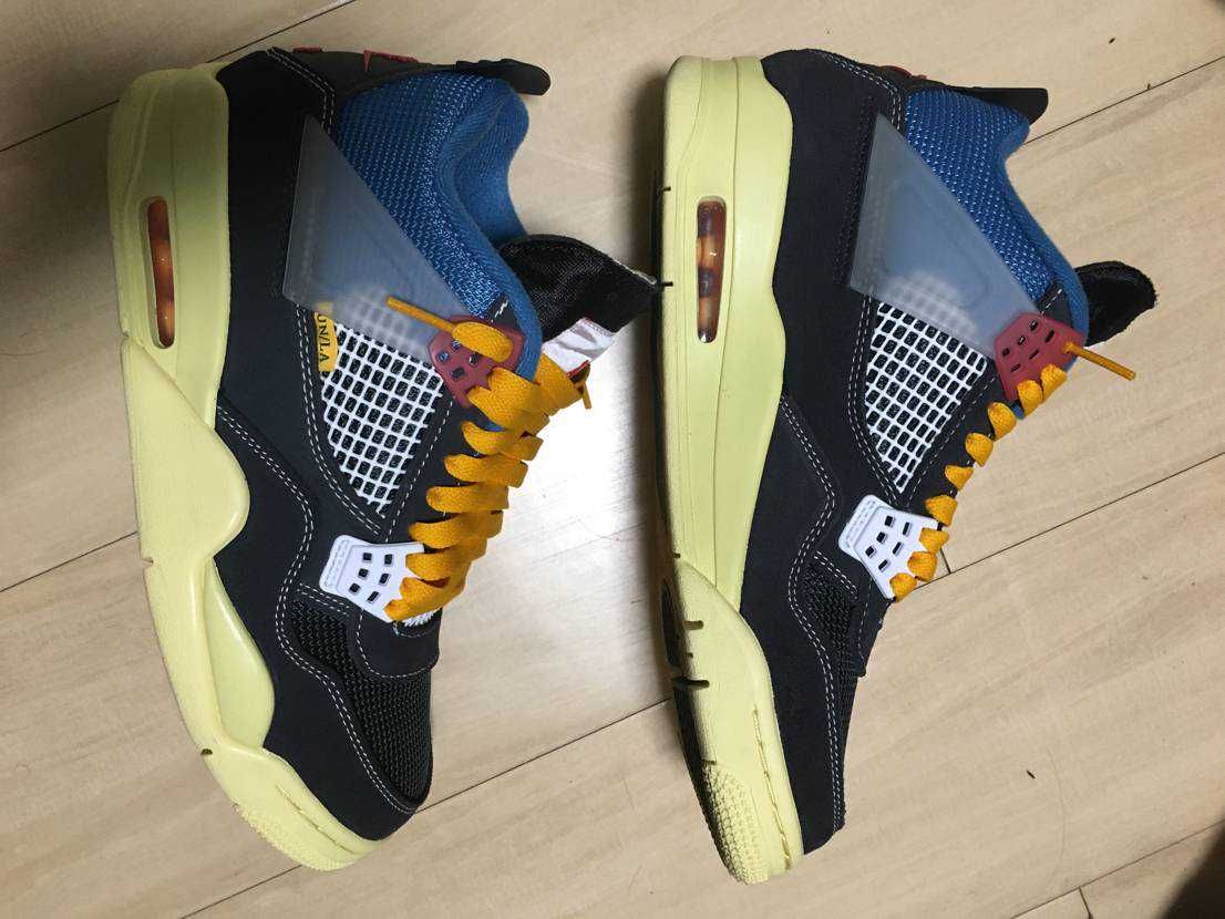 UNION × NIKE AIR JORDAN 4 "OFF NOIR"