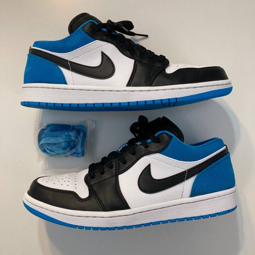 Nike Air Jordan 1 Low SE "Black/Laser Blue/White"