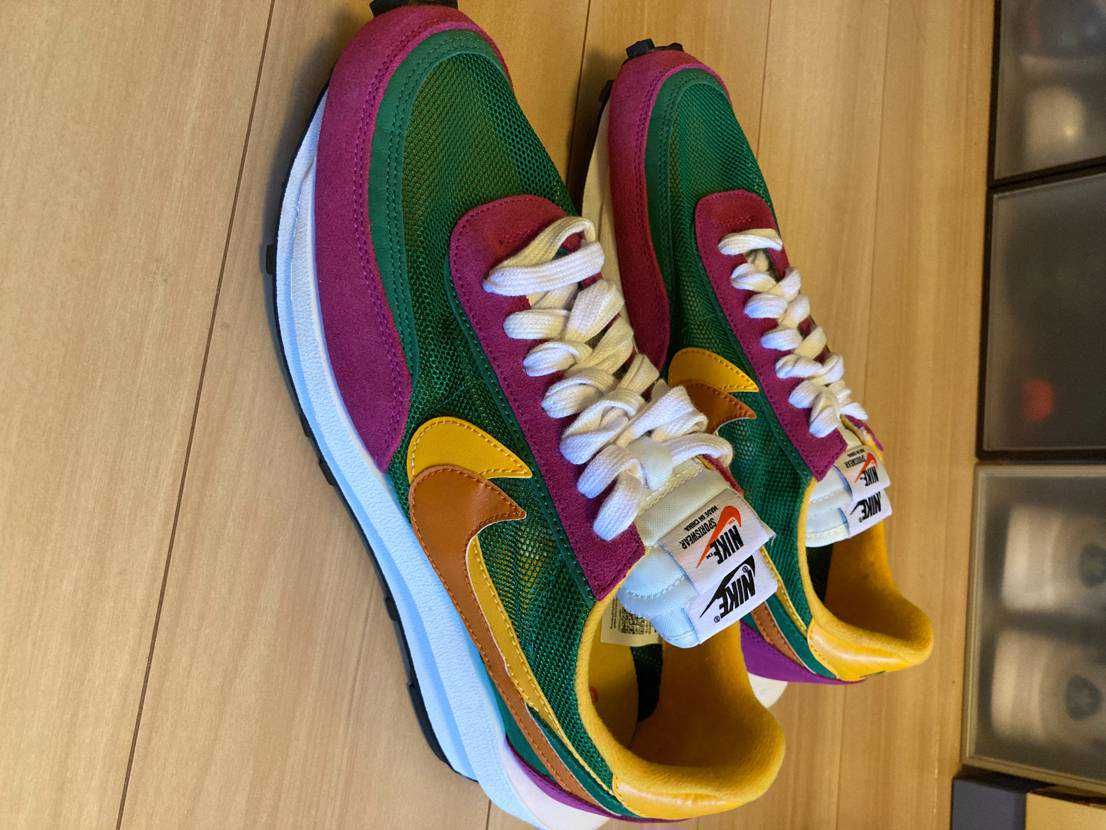 sacai × NIKE LDV WAFFLE "PINE GREEN"