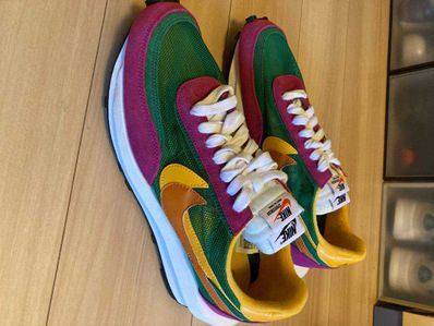 sacai × NIKE LDV WAFFLE "PINE GREEN"