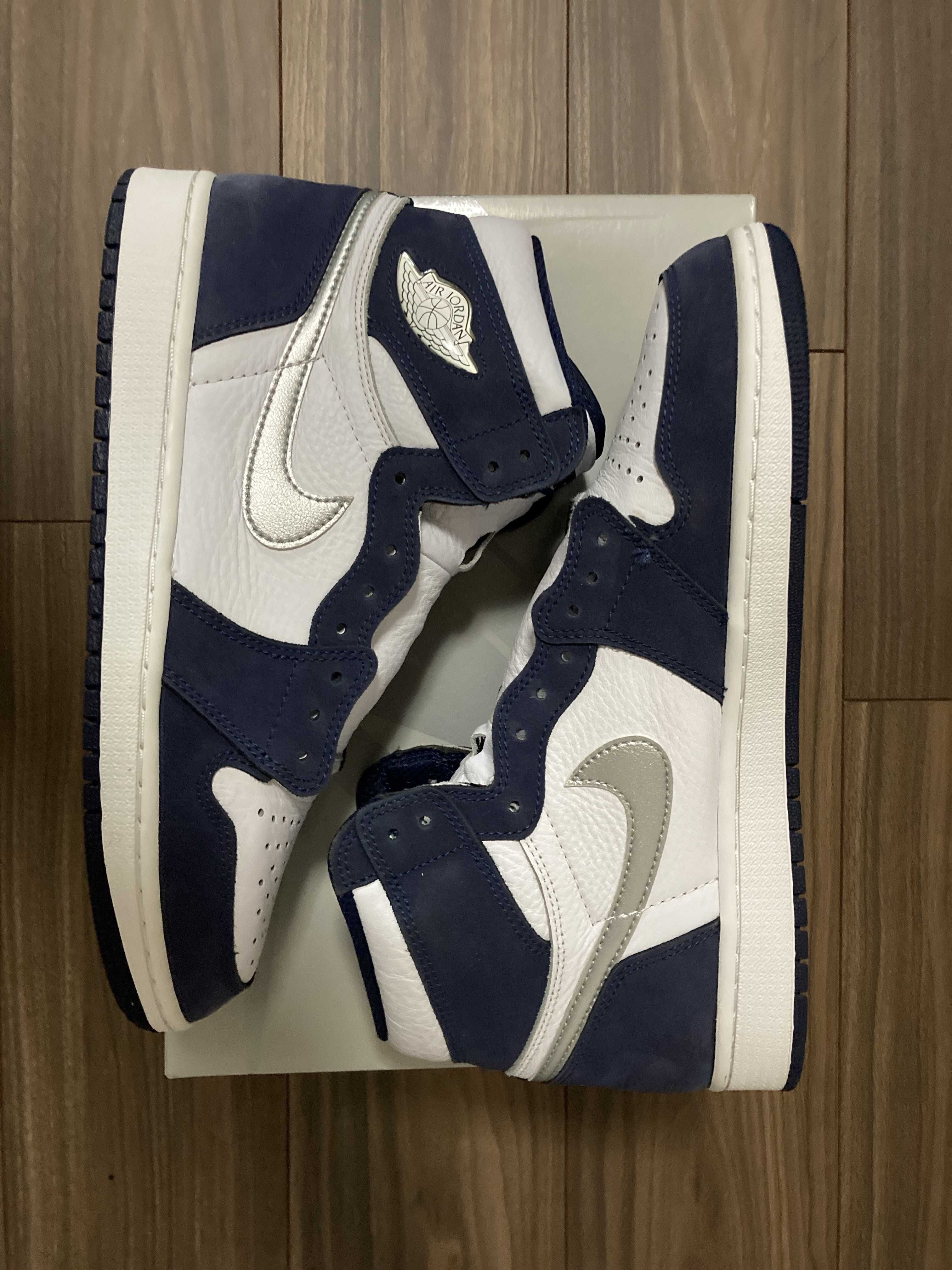 Nike Air Jordan 1 High OG CO.JP "White/Midnight Navy" (2020)(ブリーフケースなし)
