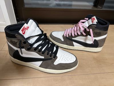 Travis Scott × Nike Air Jordan 1 Retro High OG TS SP "Sail/Dark Mocha"