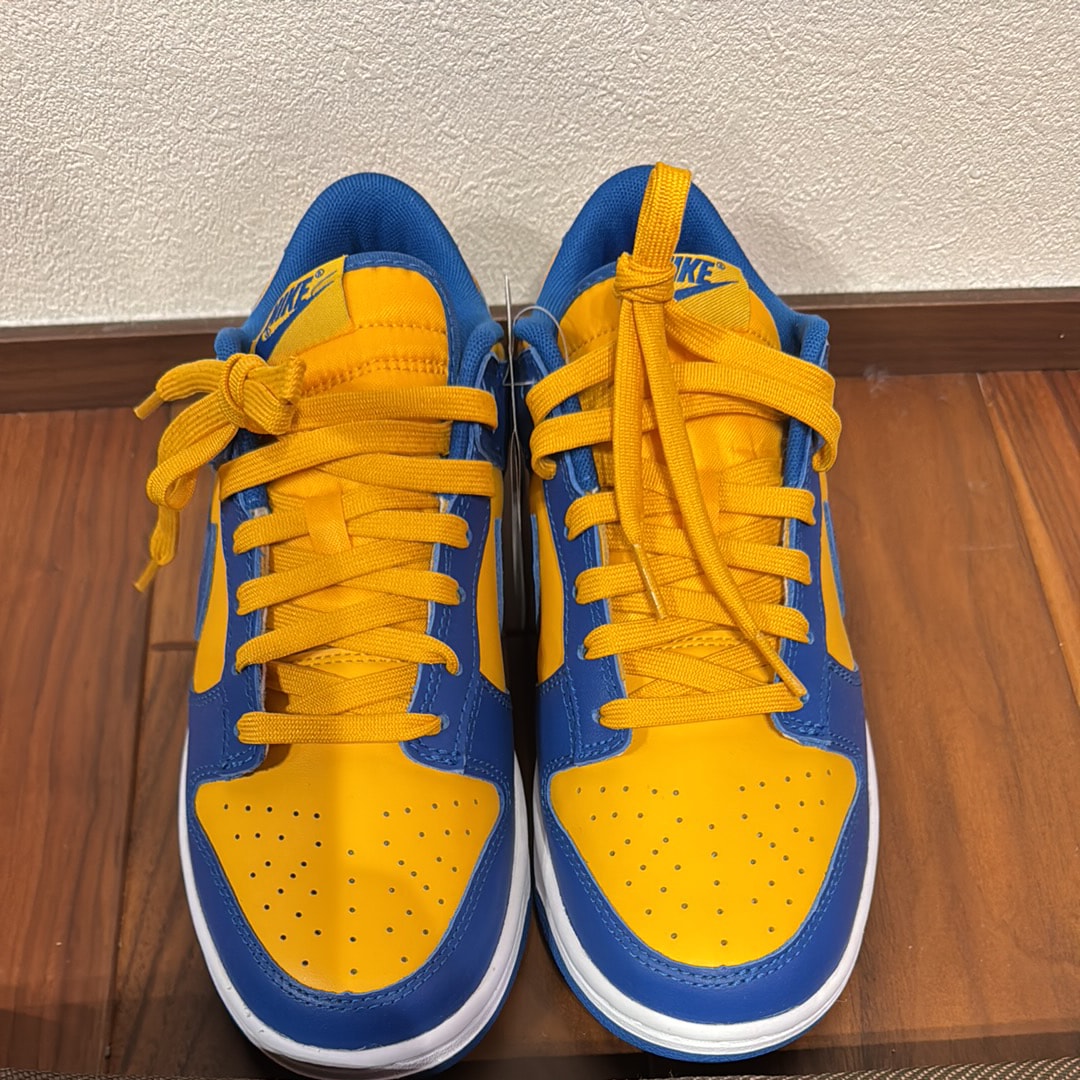 Nike Dunk Low "Blue Jay and University Gold"