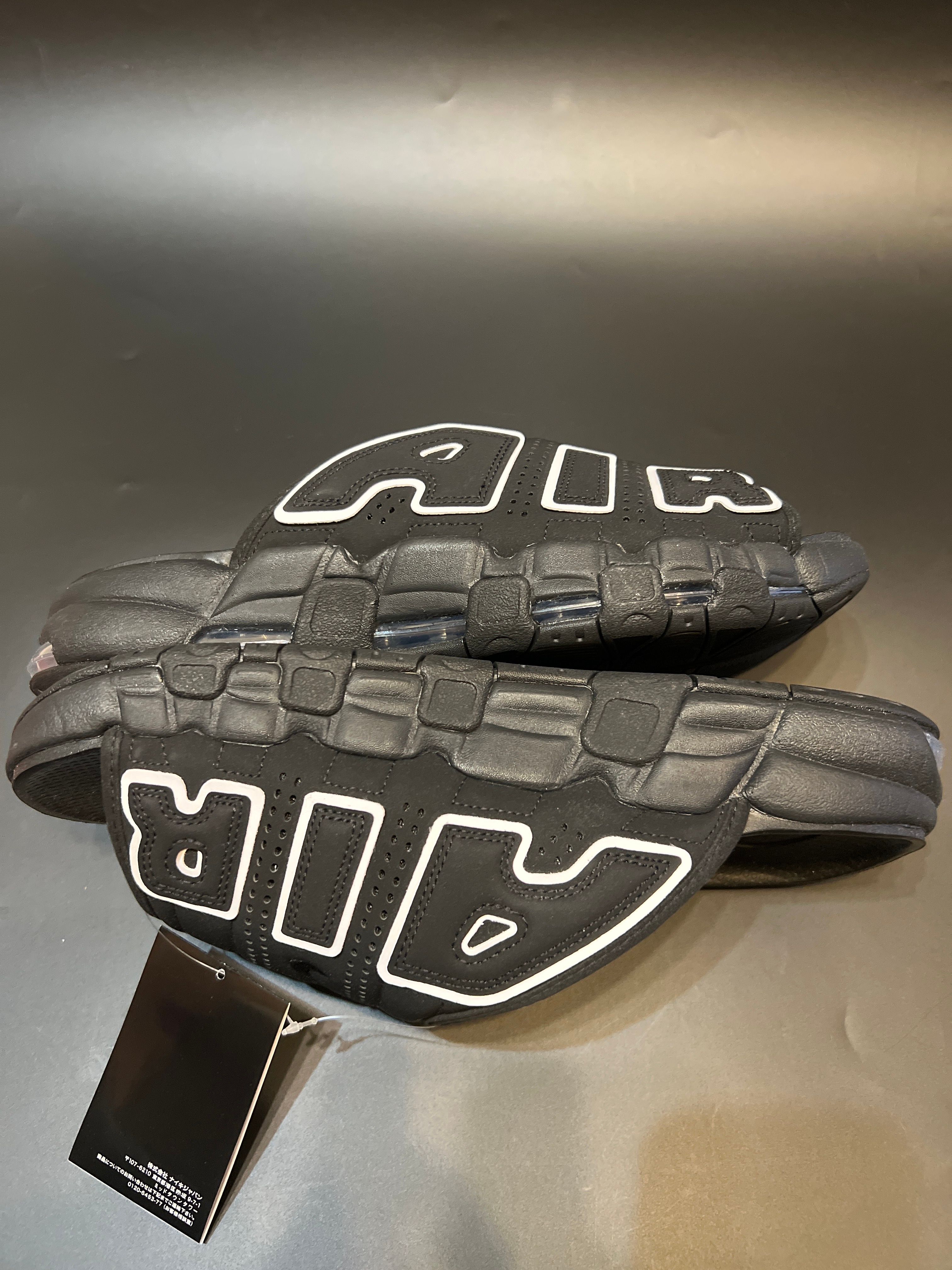 Nike Air More Uptempo Slide "Black" (DV2132-001/DV2137-001)