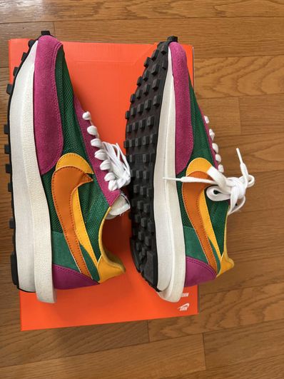 sacai × NIKE LDV WAFFLE "PINE GREEN"