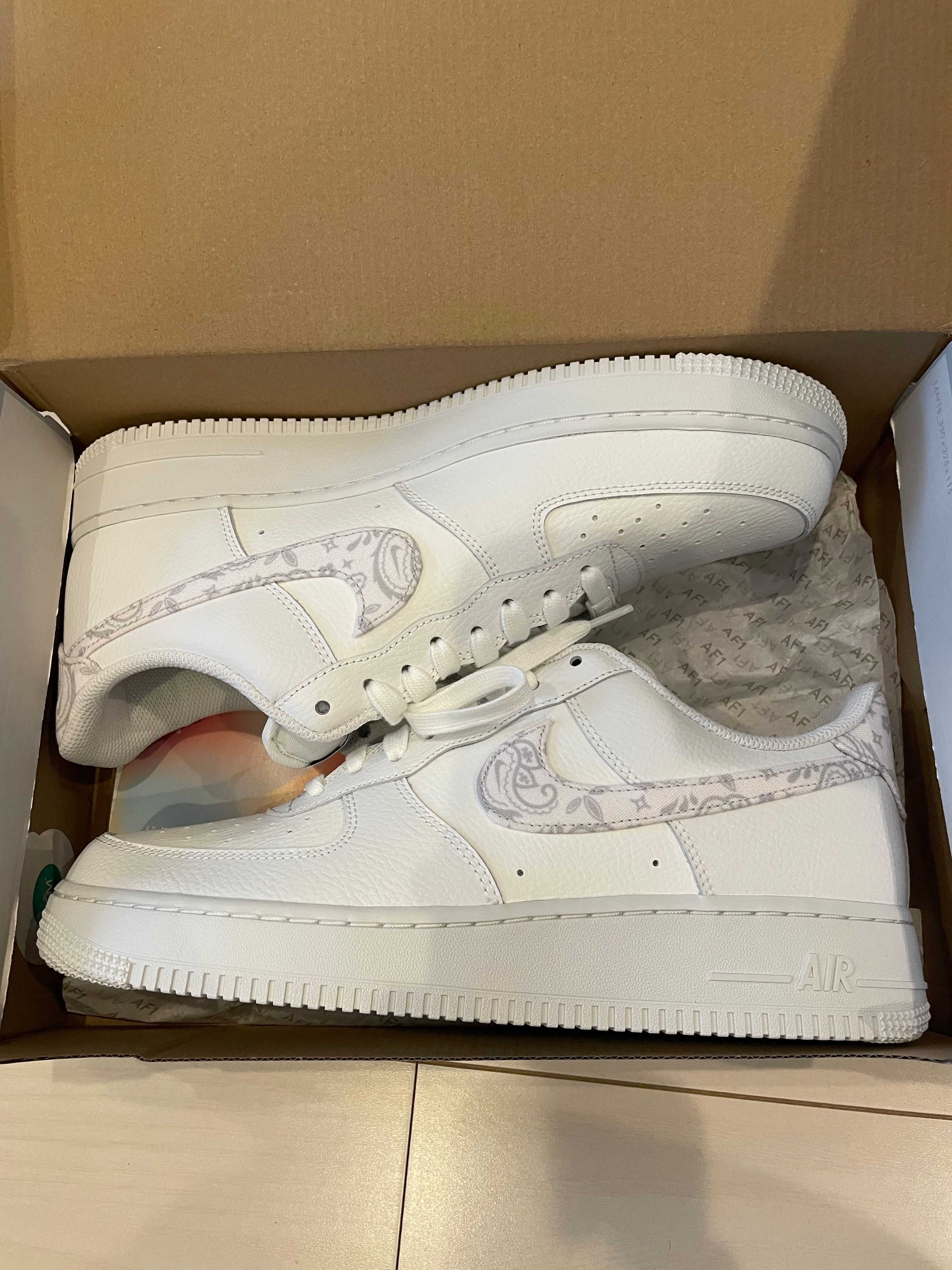 Nike Women's Air Force 1 Low '07 Essential "White Paisley"