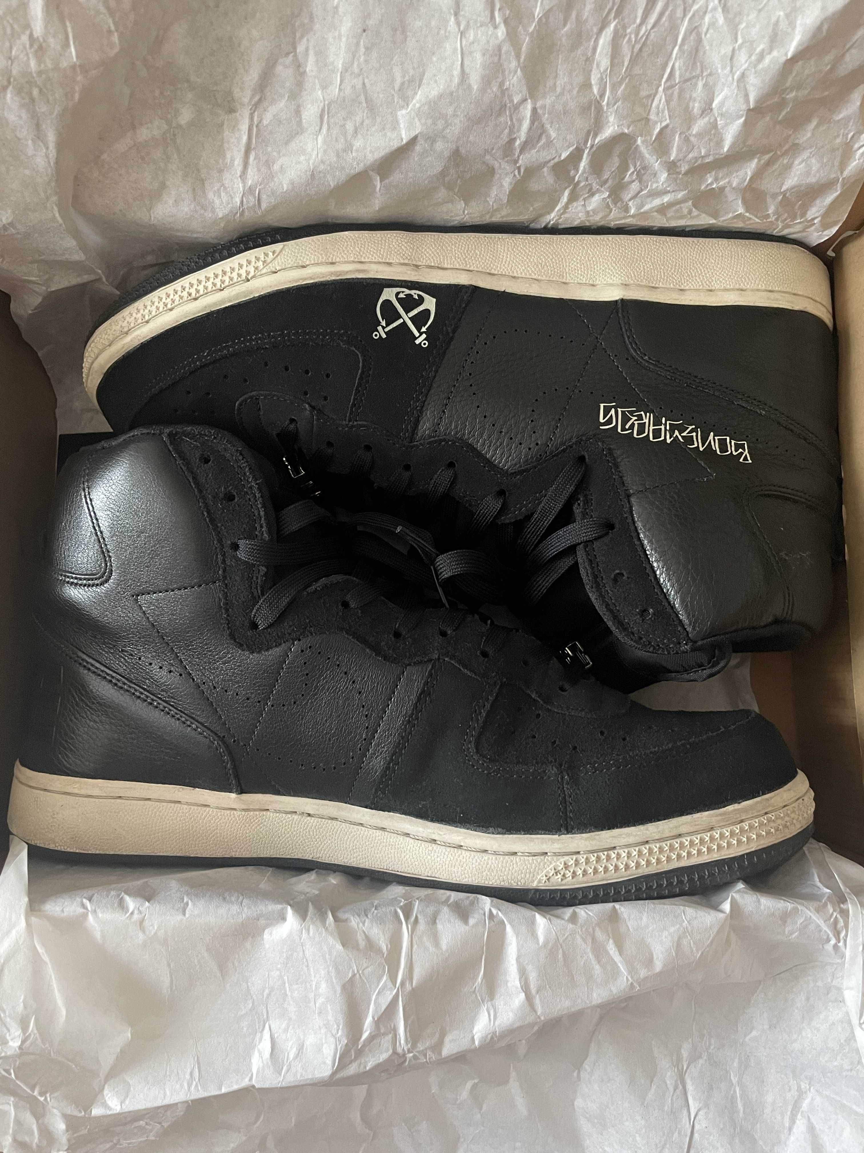 Stussy x Neighborhood × Nike Terminator High Boneyards "Black"