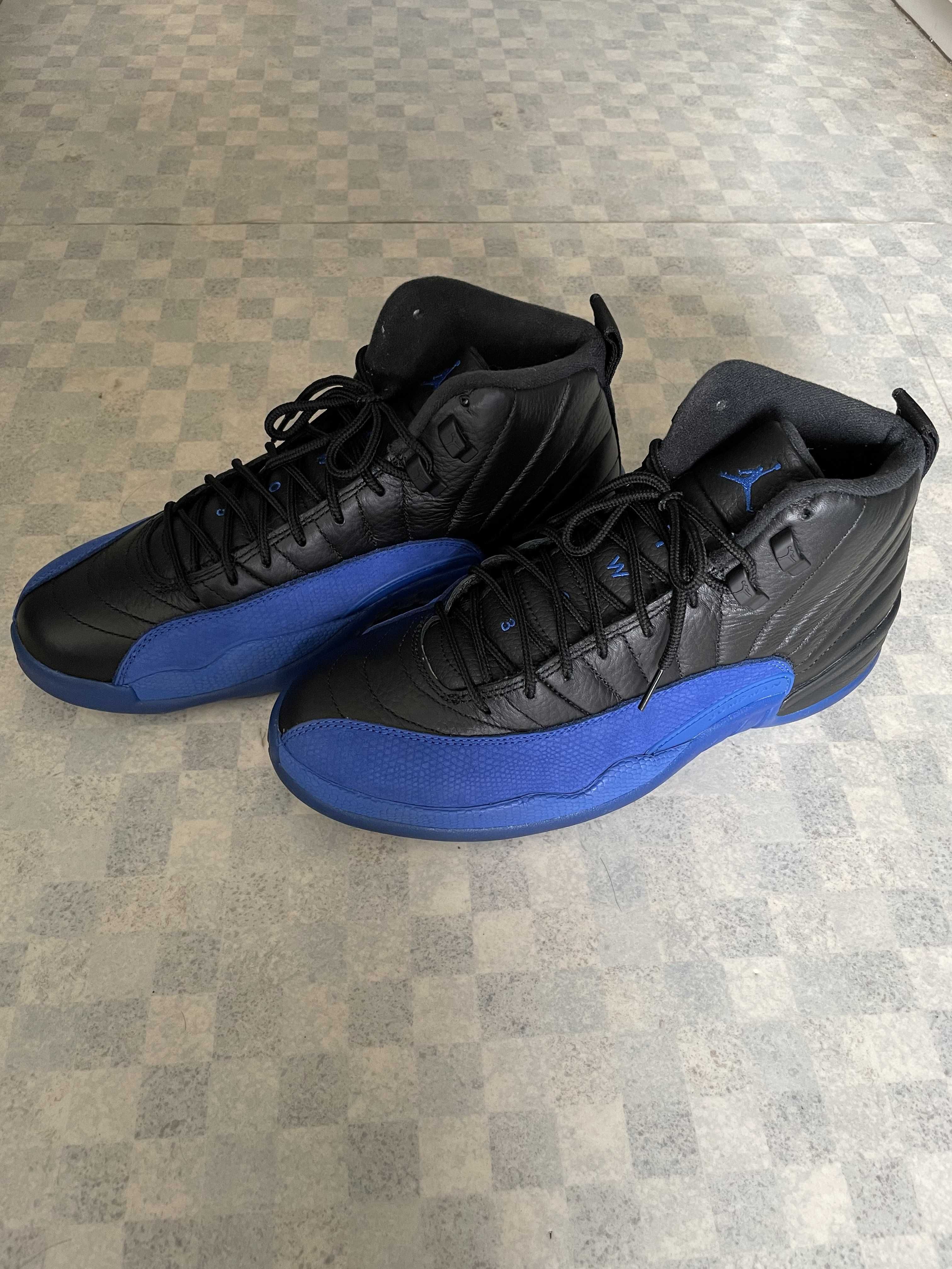 NIKE AIR JORDAN 12 "BLACK GAME ROYAL"