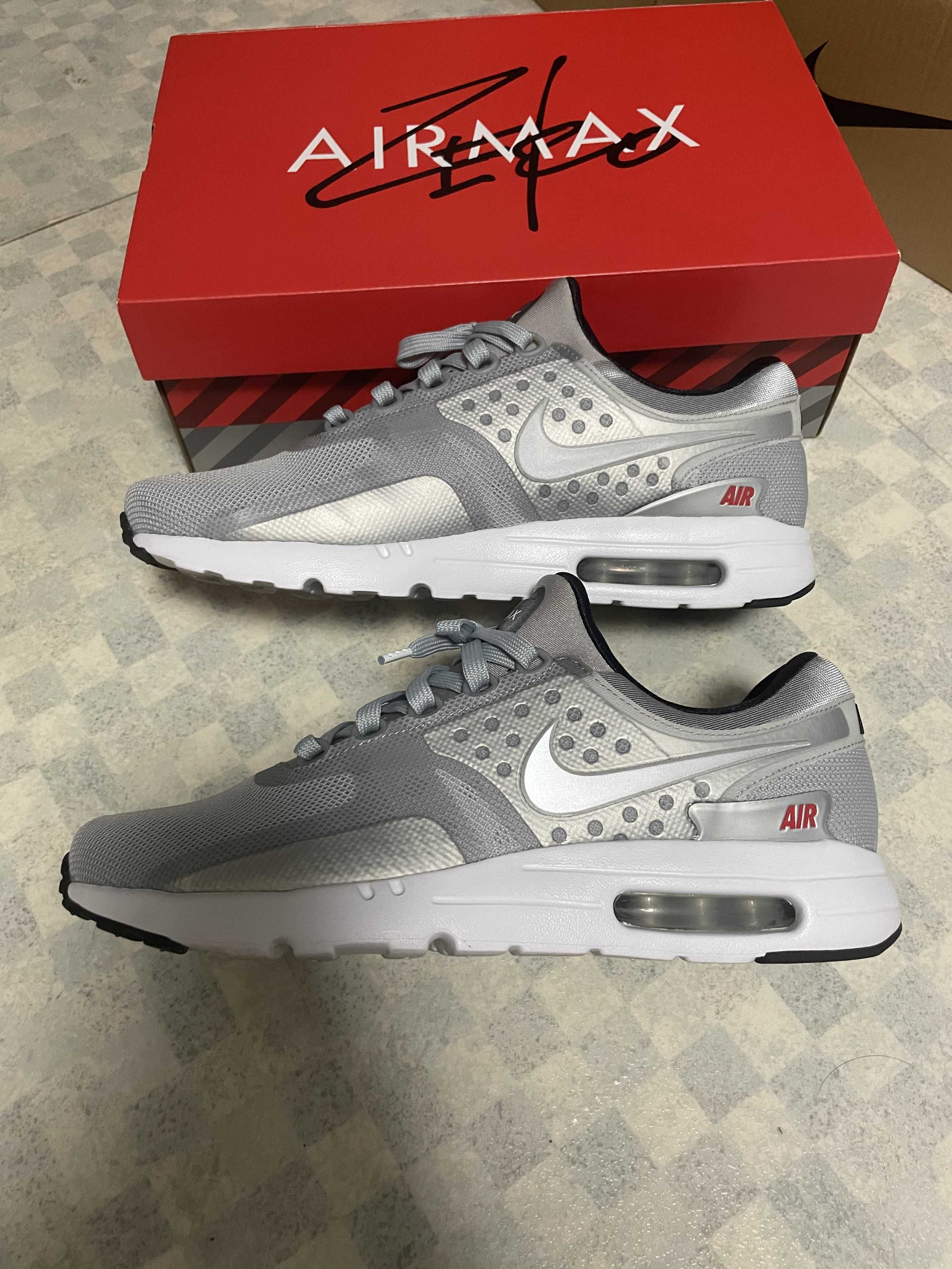 NIKE AIR MAX ZERO QS "SILVER BULLET"