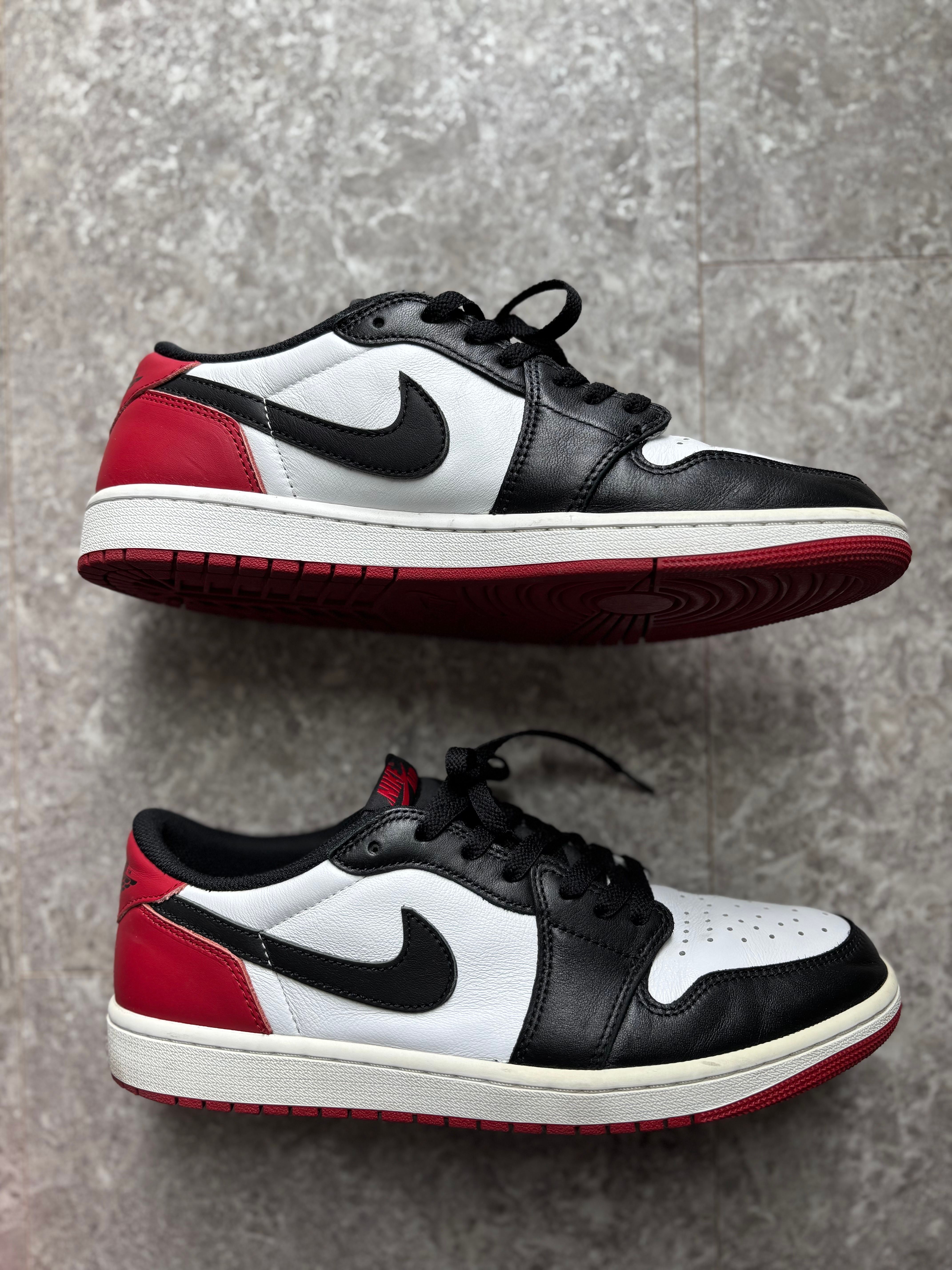 Nike Air Jordan 1 Retro Low OG "Black Toe"