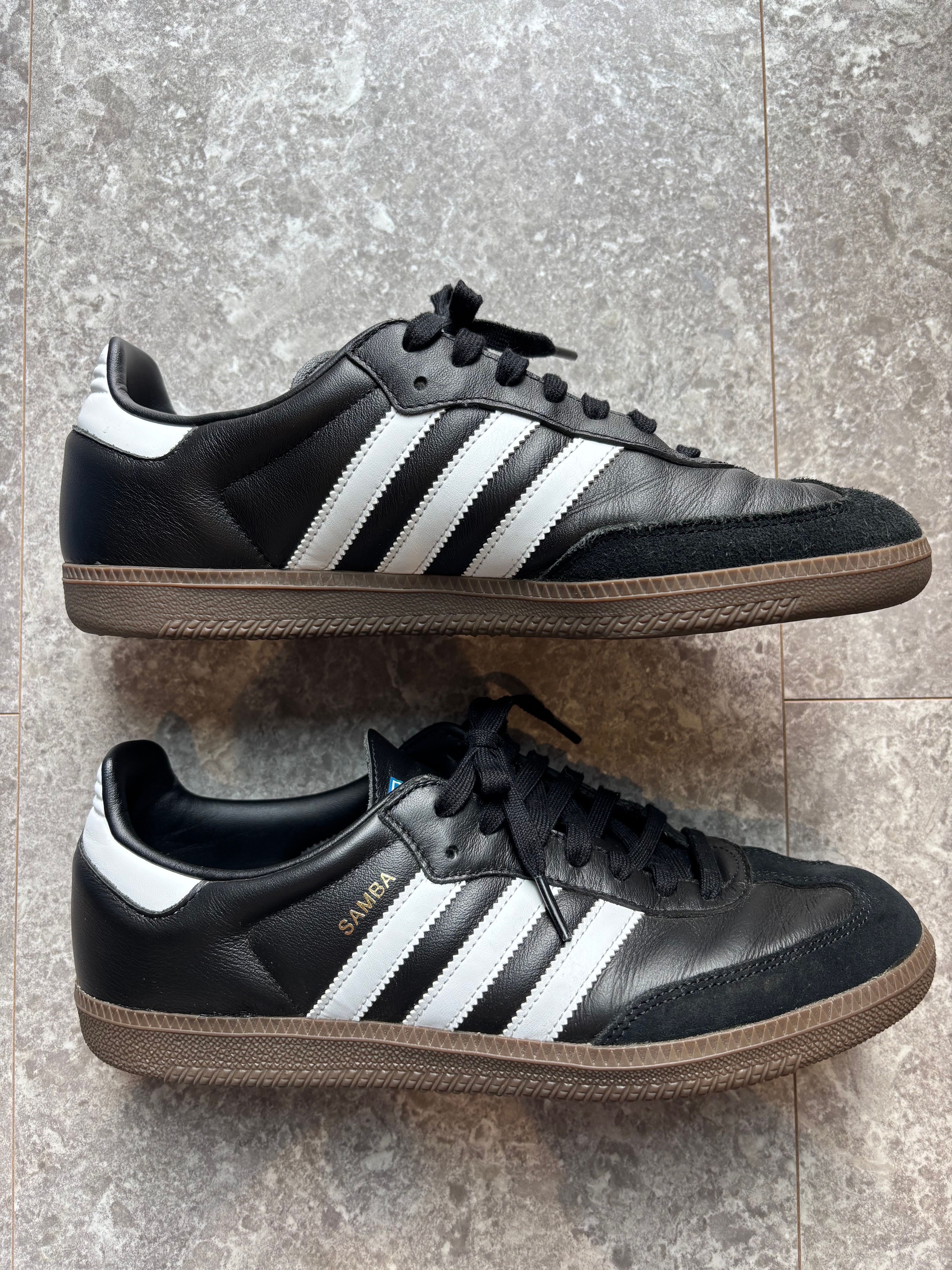 adidas Samba OG "Core Black/Cloud White/Gum"