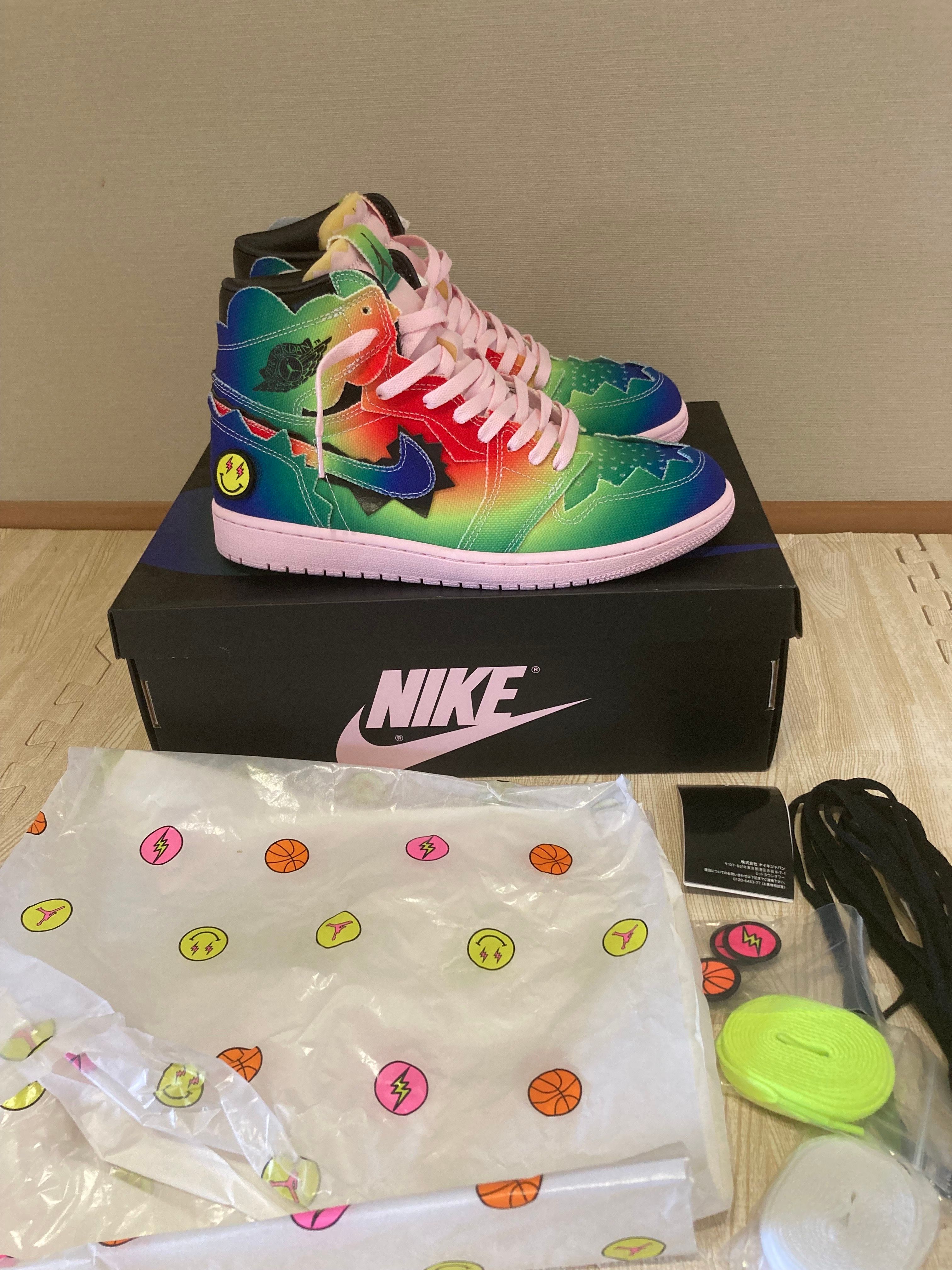 J Balvin × Nike Air Jordan 1 High OG "Rainbow"