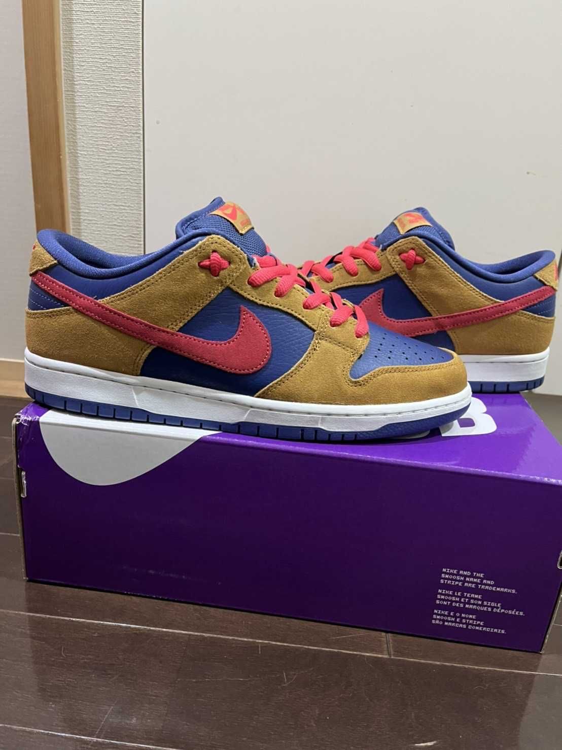 Nike SB Dunk Low Pro "Wheat and Purple"