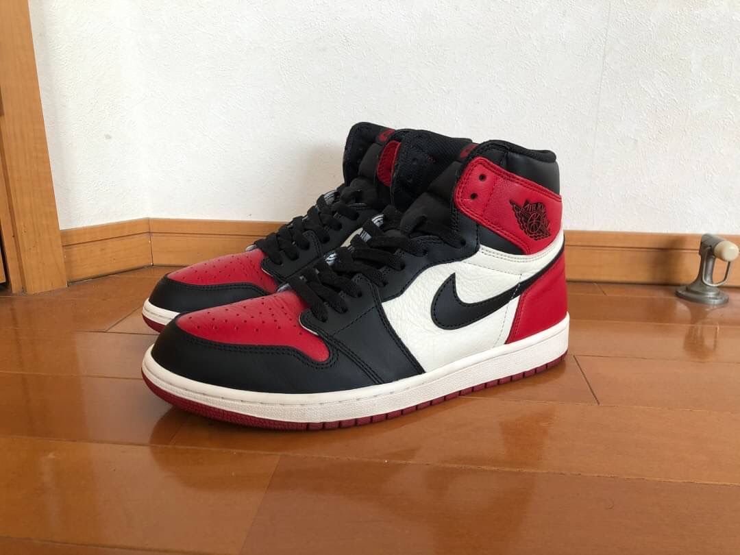 Nike Air Jordan 1 Retro High OG "Bred Toe"