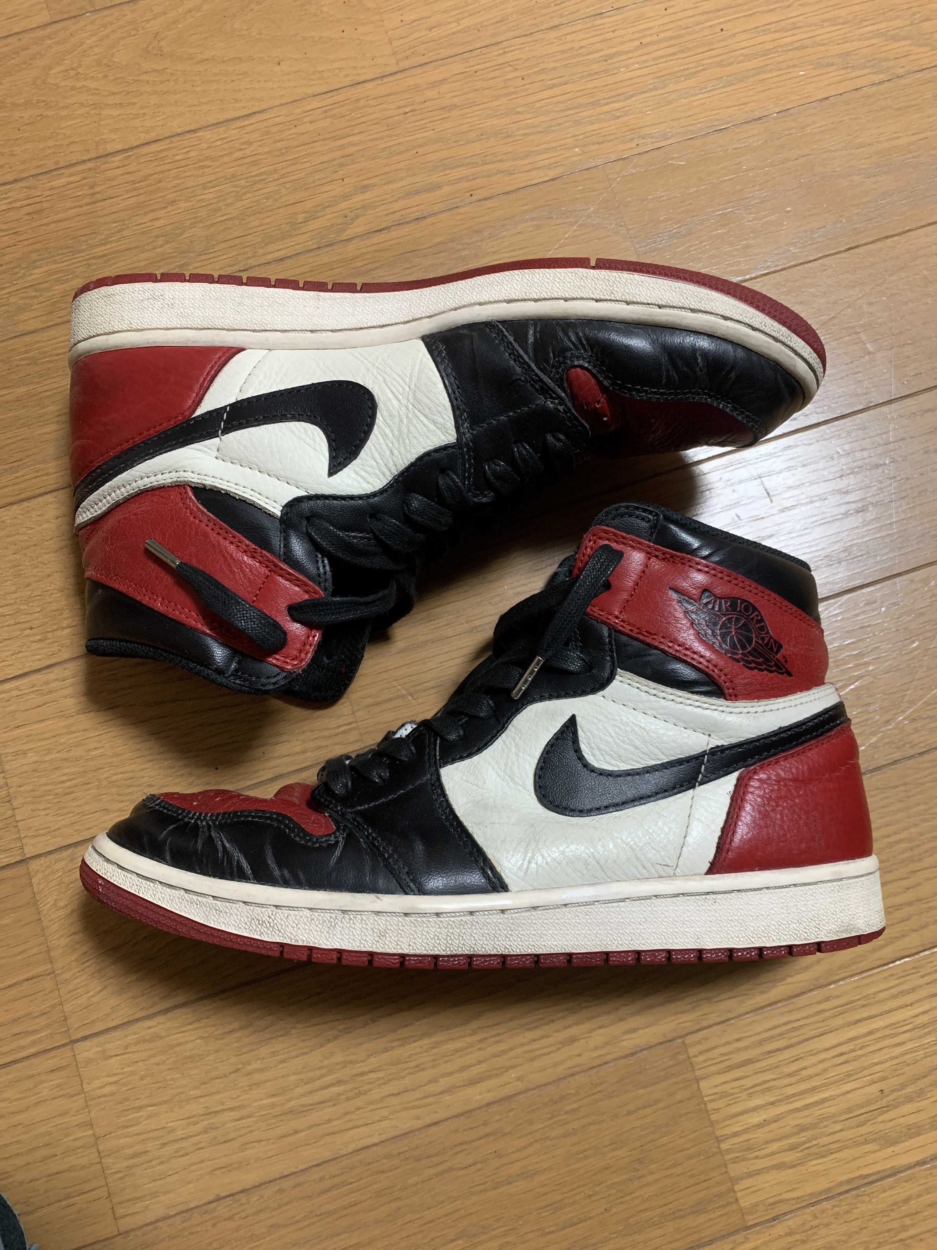 Nike Air Jordan 1 Retro High OG "Bred Toe"