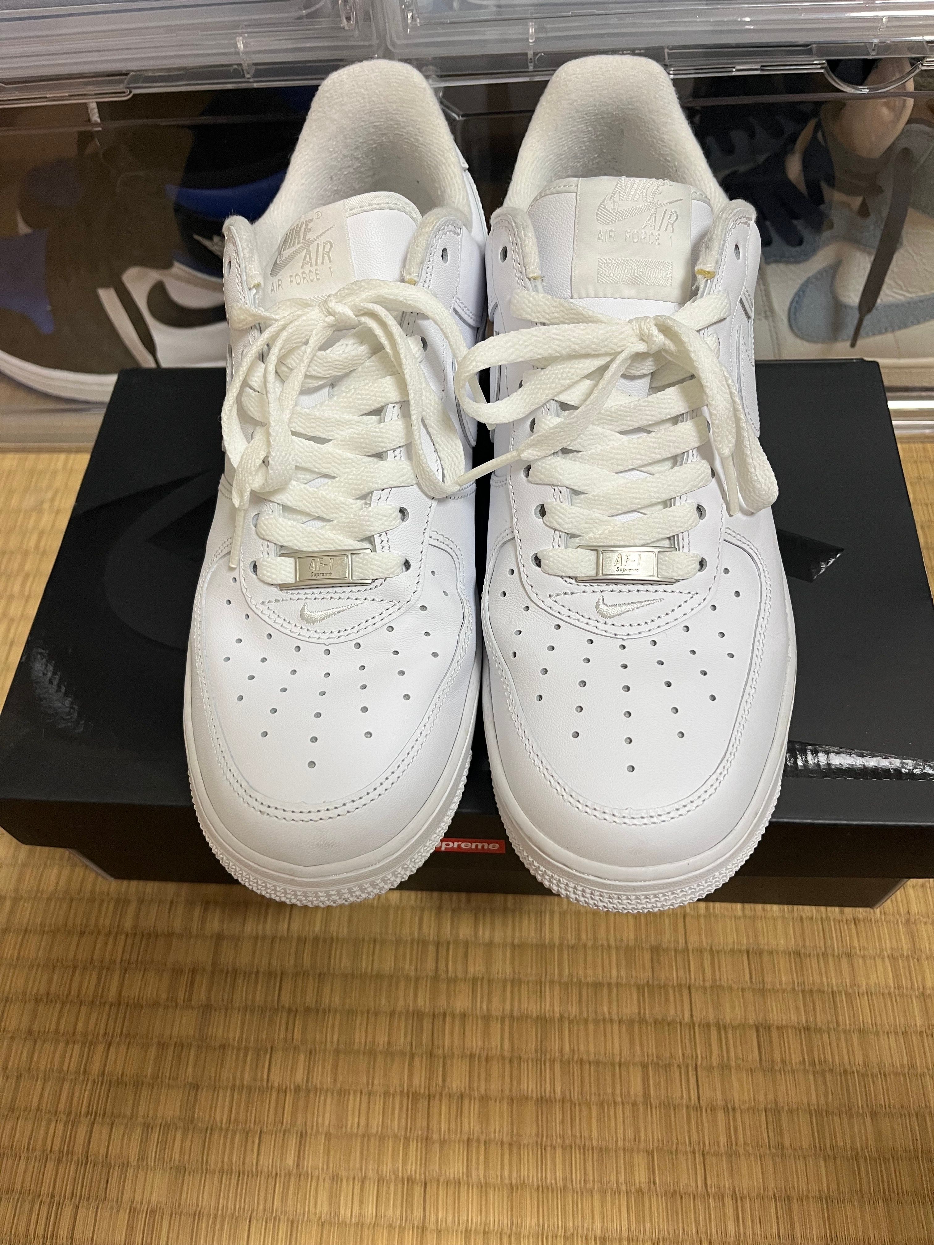 Supreme × Nike Air Force 1 Low "White"